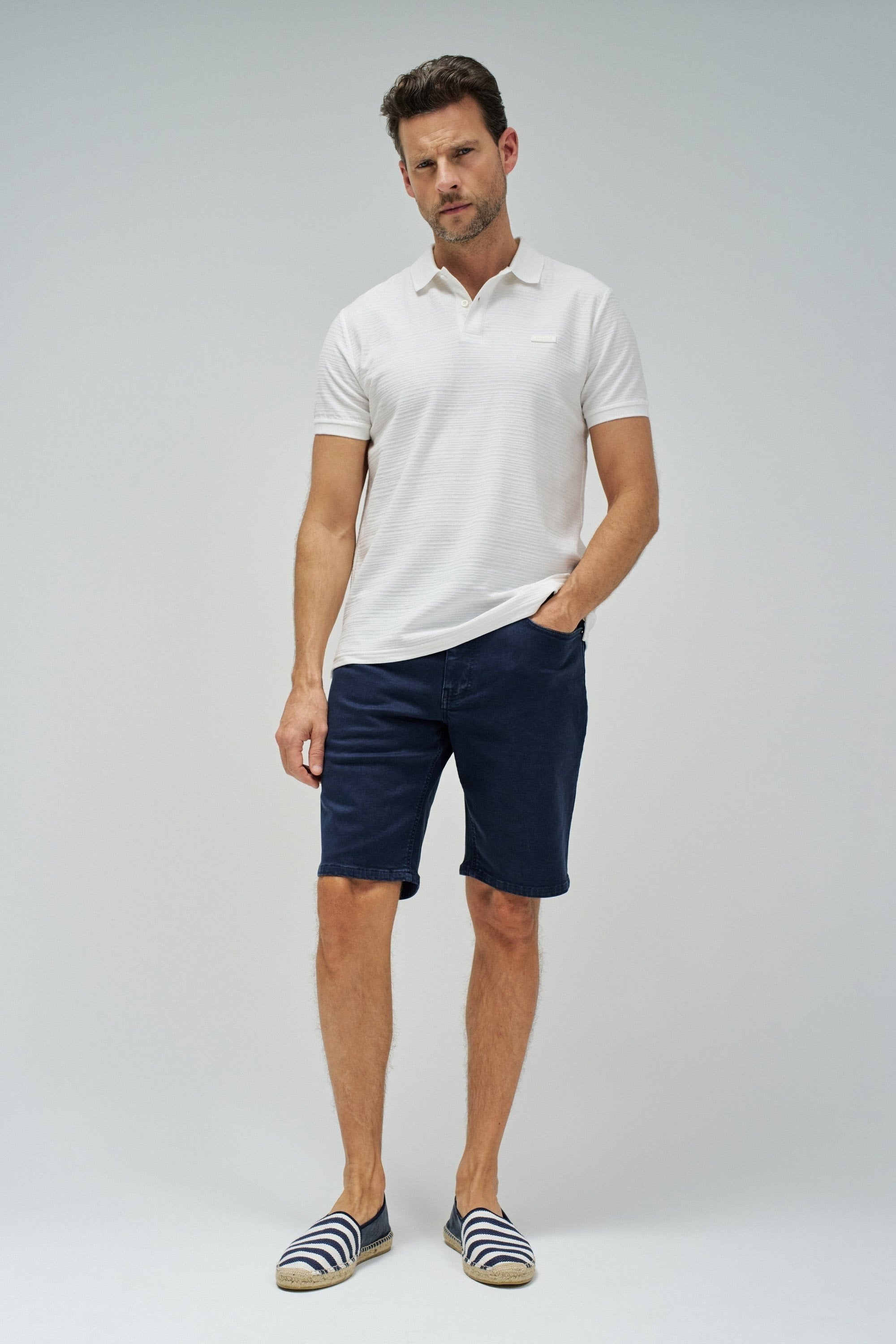 Short Joggers S-Activ in Dark Blue Shorts Salsa Jeans