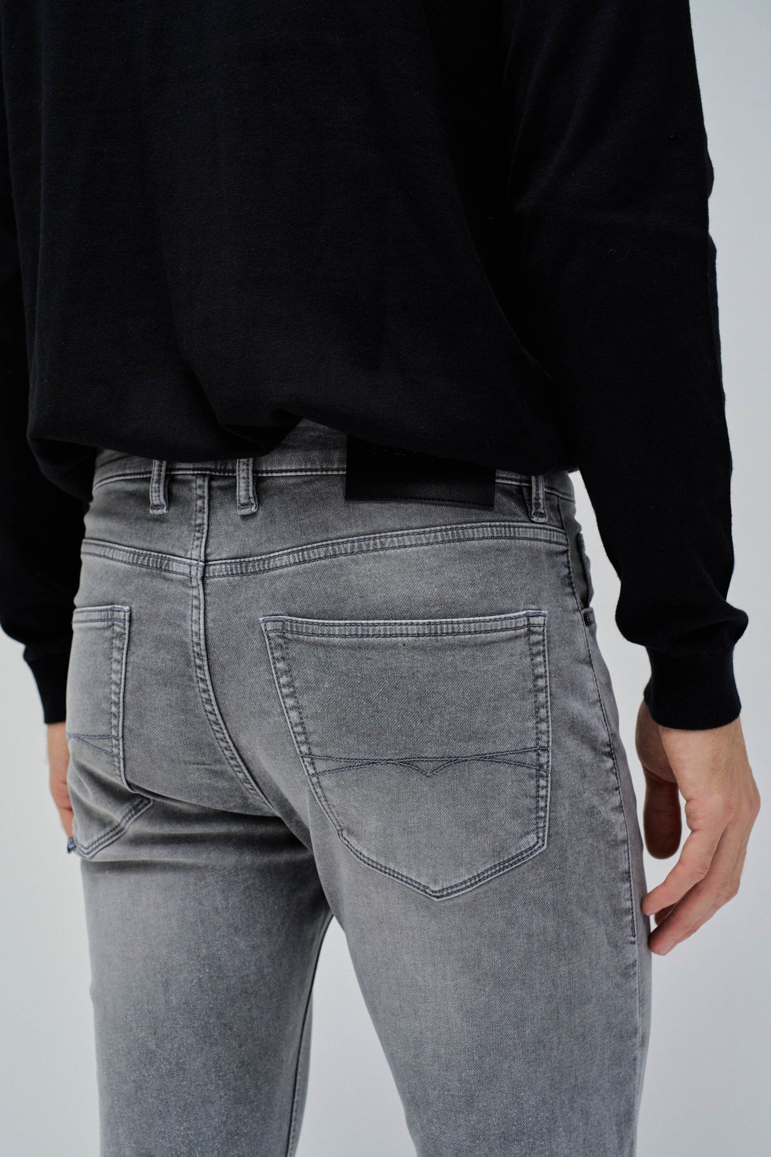 Skinny Jeans S-Activ in Medium Grey Jeans Salsa Jeans