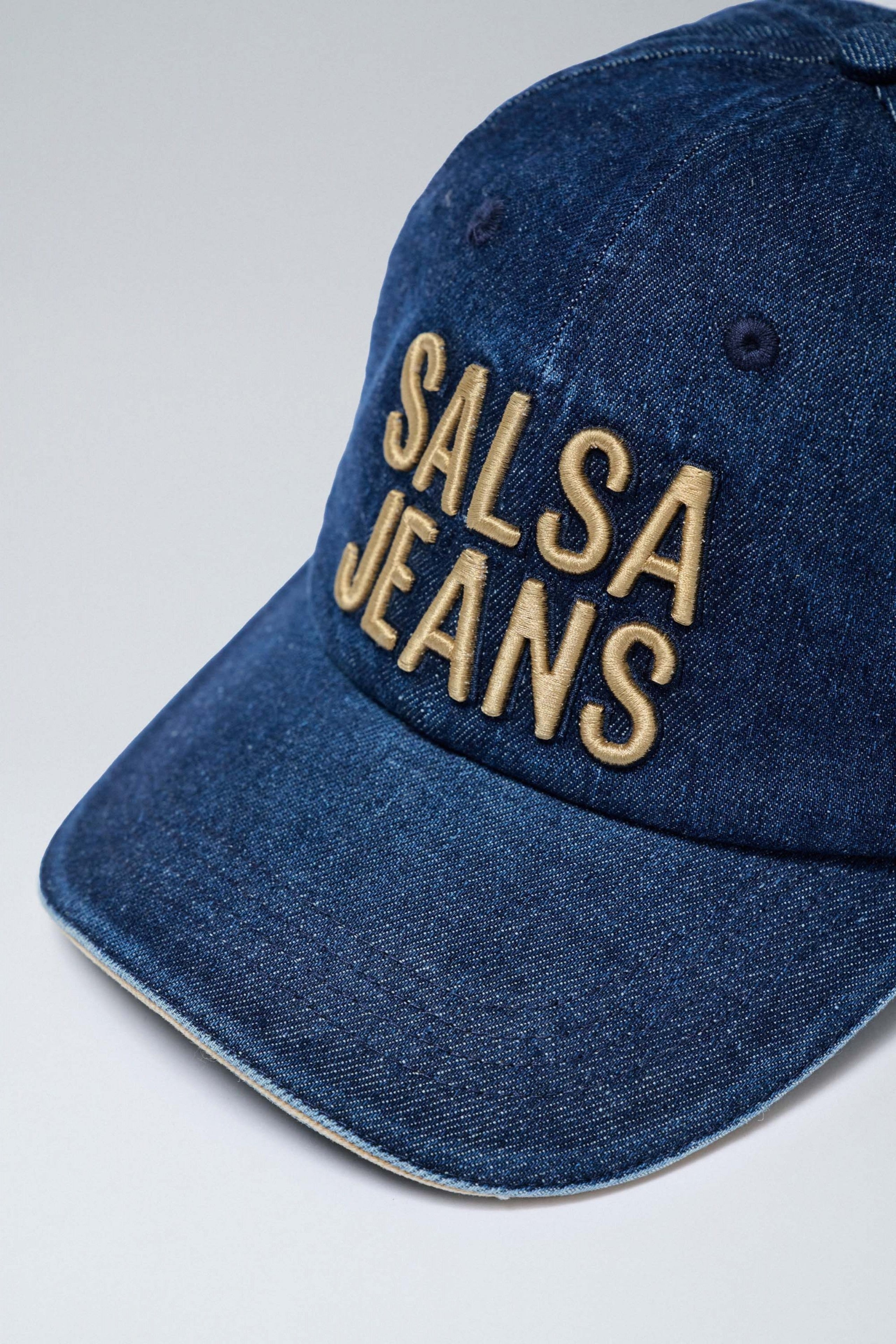 Denim Cap in Medium Wash Caps Salsa Jeans