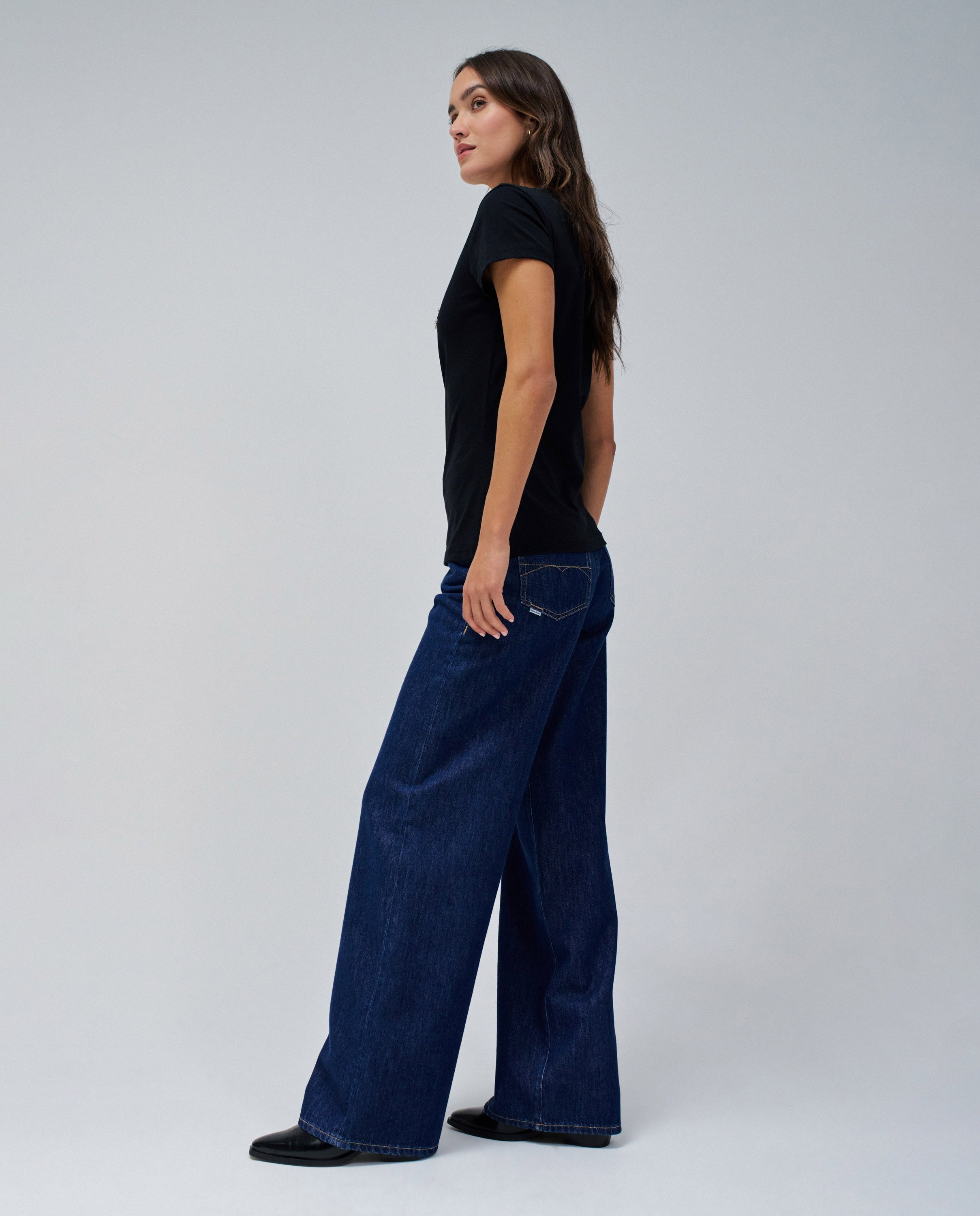 Branding T-Shirt in Black T-Shirts Salsa Jeans