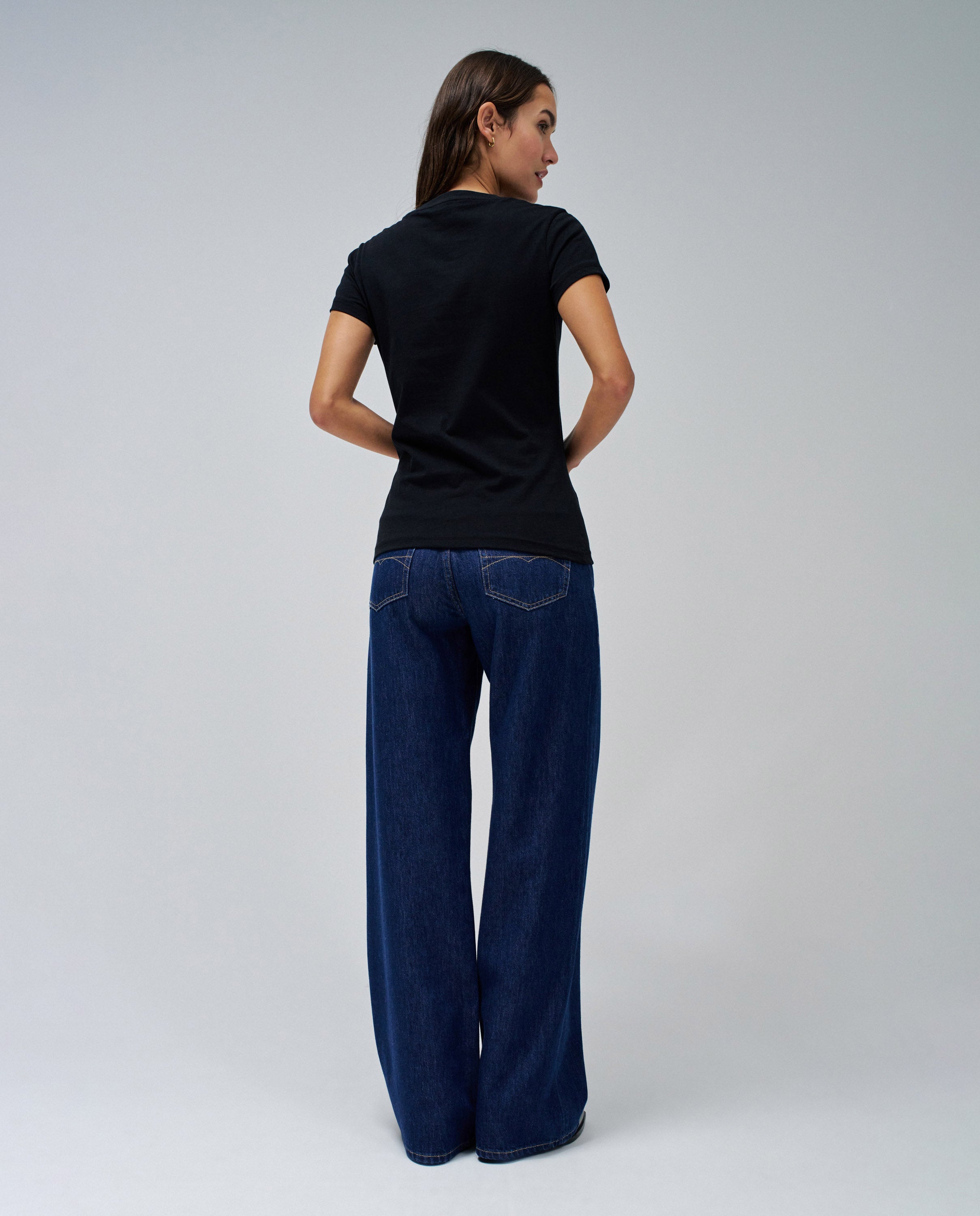 Branding T-Shirt in Black T-Shirts Salsa Jeans