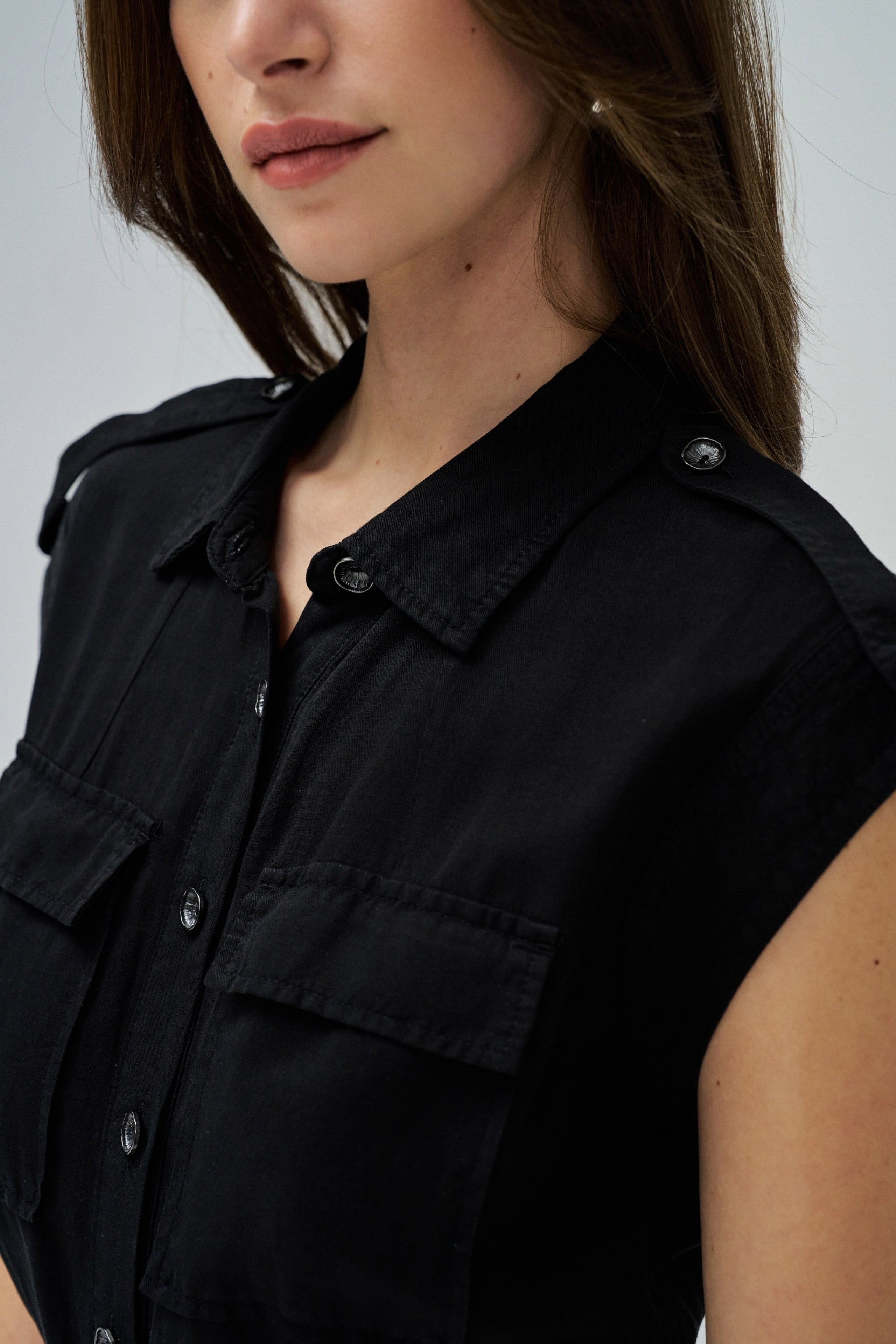 Overall Lightdenim in Black Overall Salsa Jeans