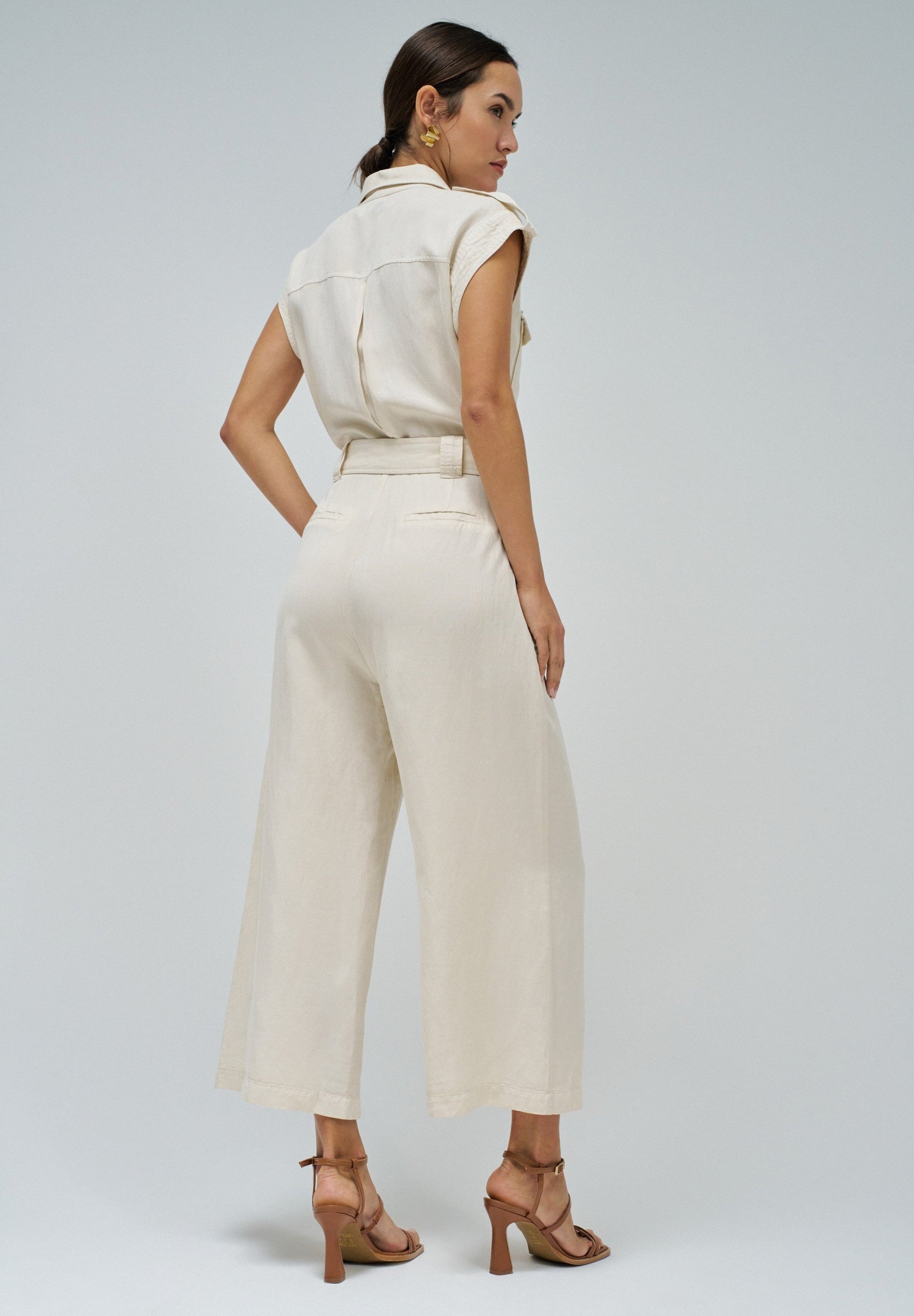 Overall Lightdenim in Medium Beige V2 Overall Salsa Jeans