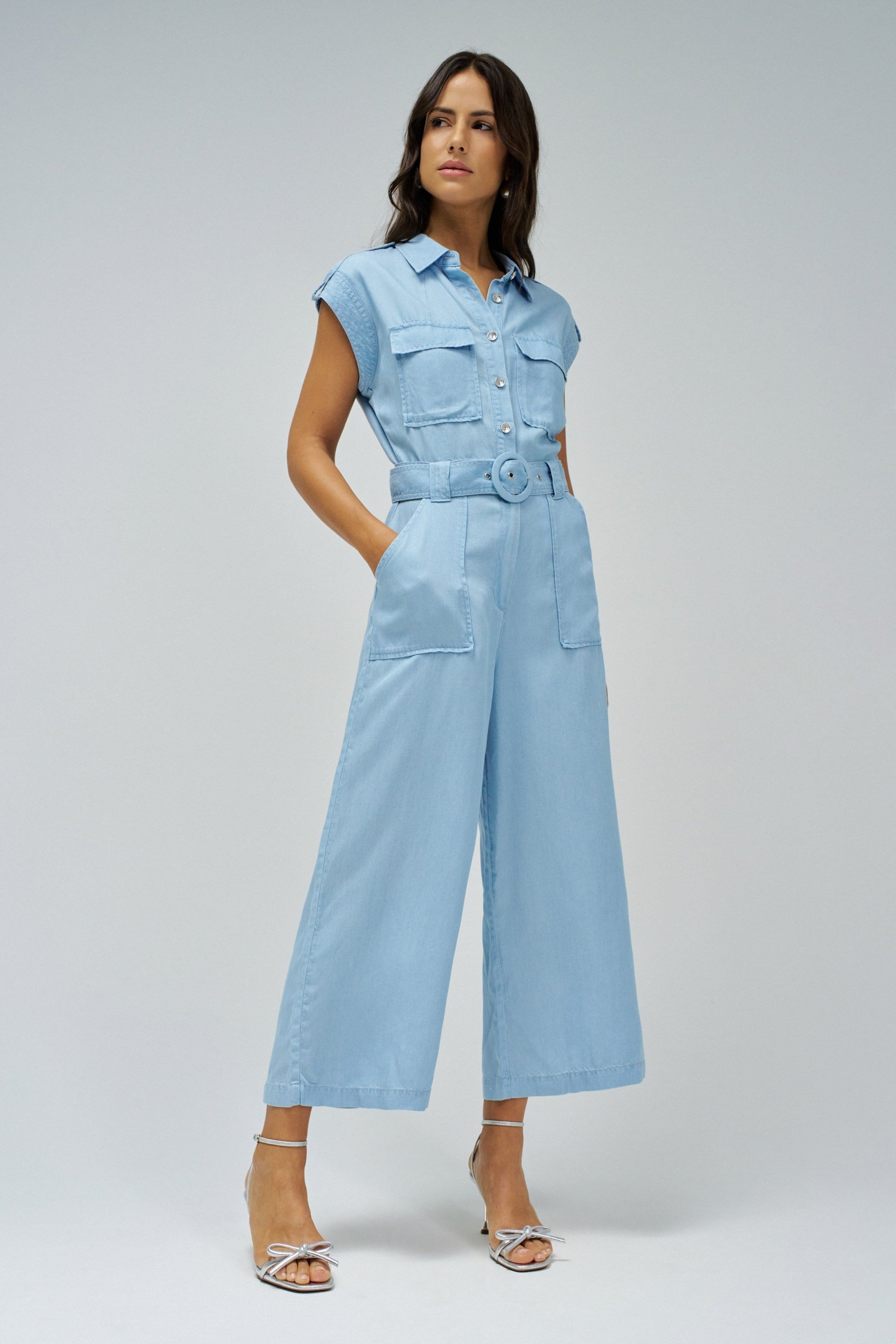 Overall Lightdenim in Medium Light Overall Salsa Jeans