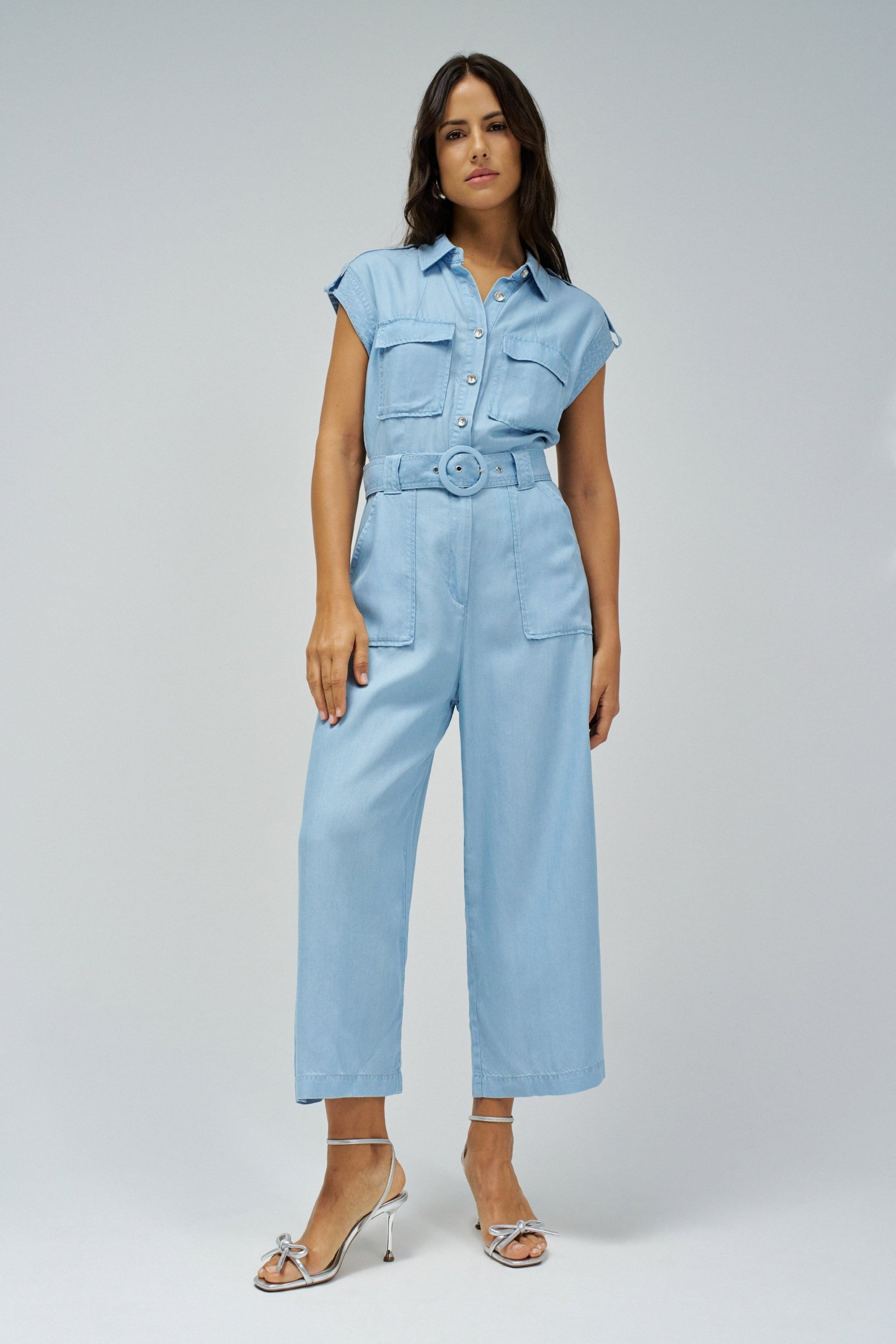 Overall Lightdenim in Medium Light Overall Salsa Jeans