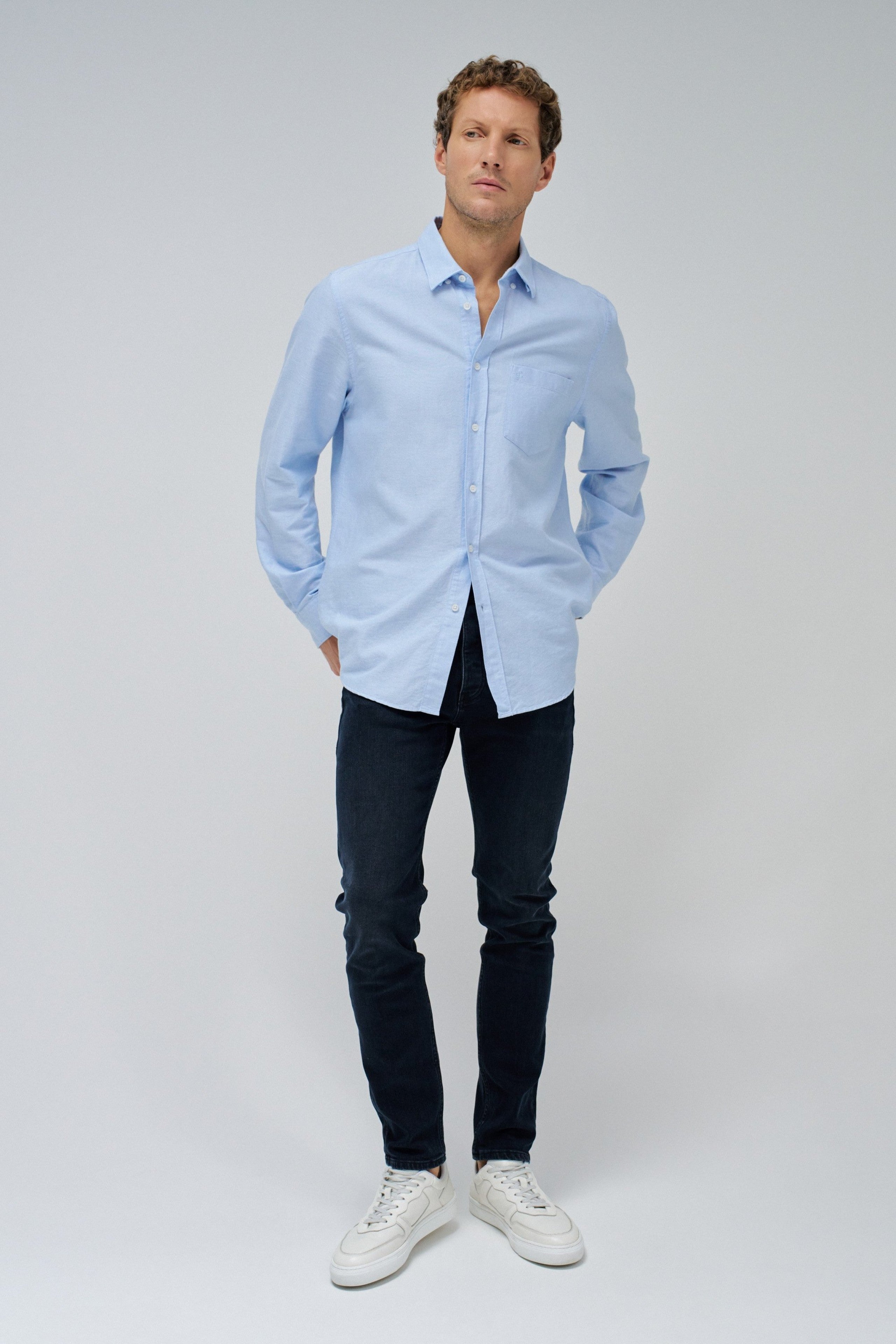 Slim Jeans in Medium Wash Jeans Salsa Jeans