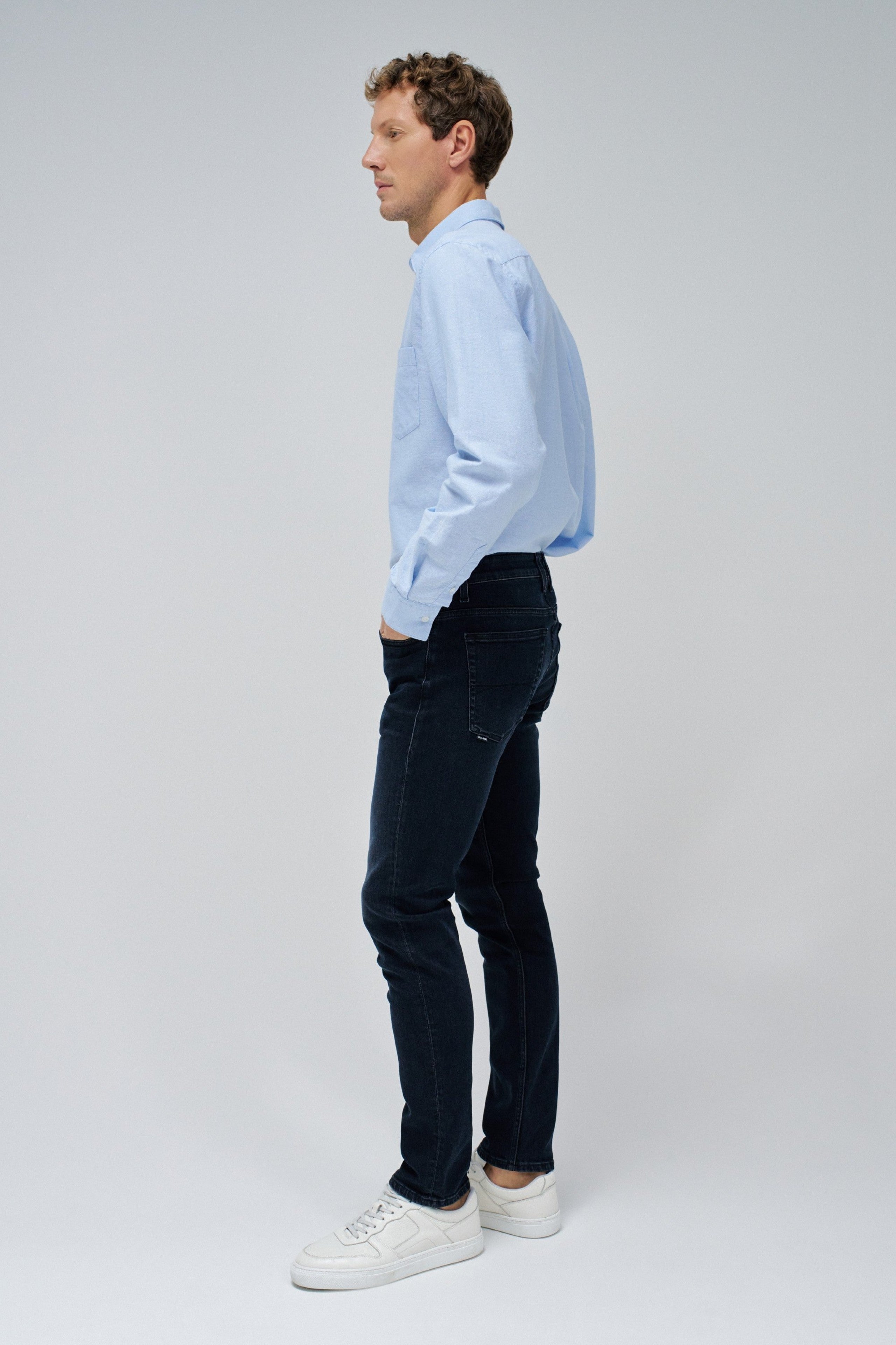 Slim Jeans in Medium Wash Jeans Salsa Jeans
