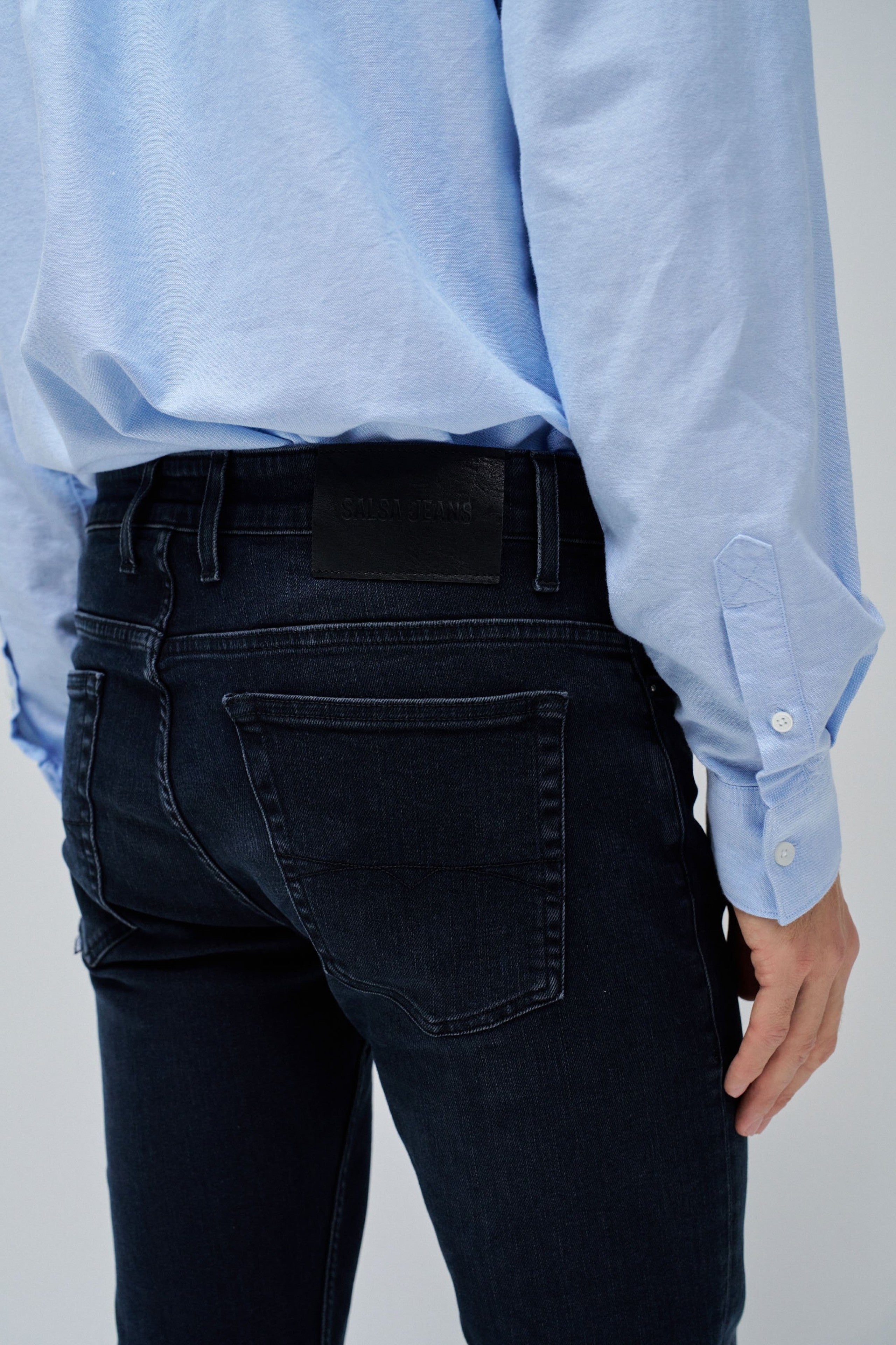 Slim Jeans in Medium Wash Jeans Salsa Jeans