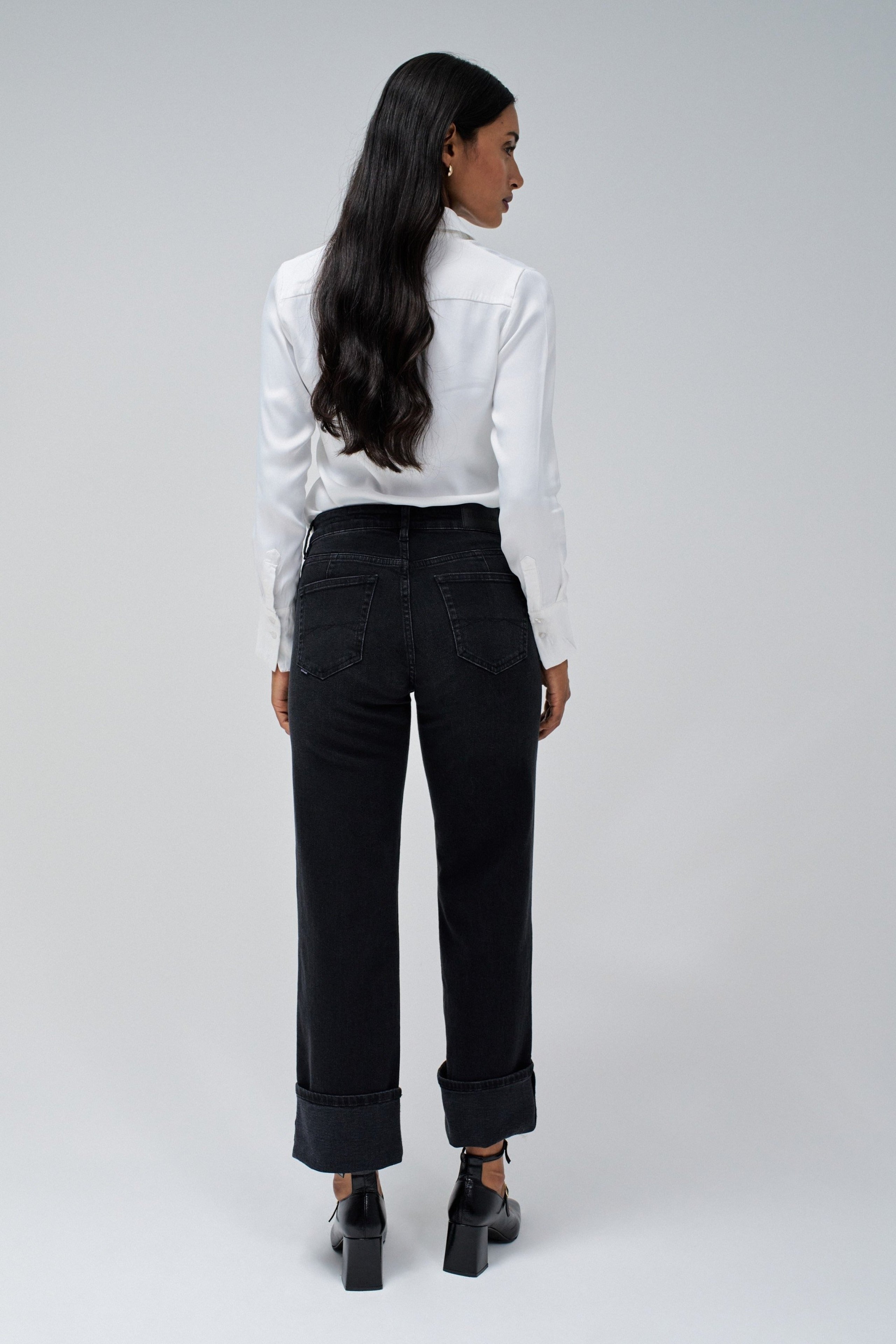 True Straight in Black Jeans Salsa Jeans