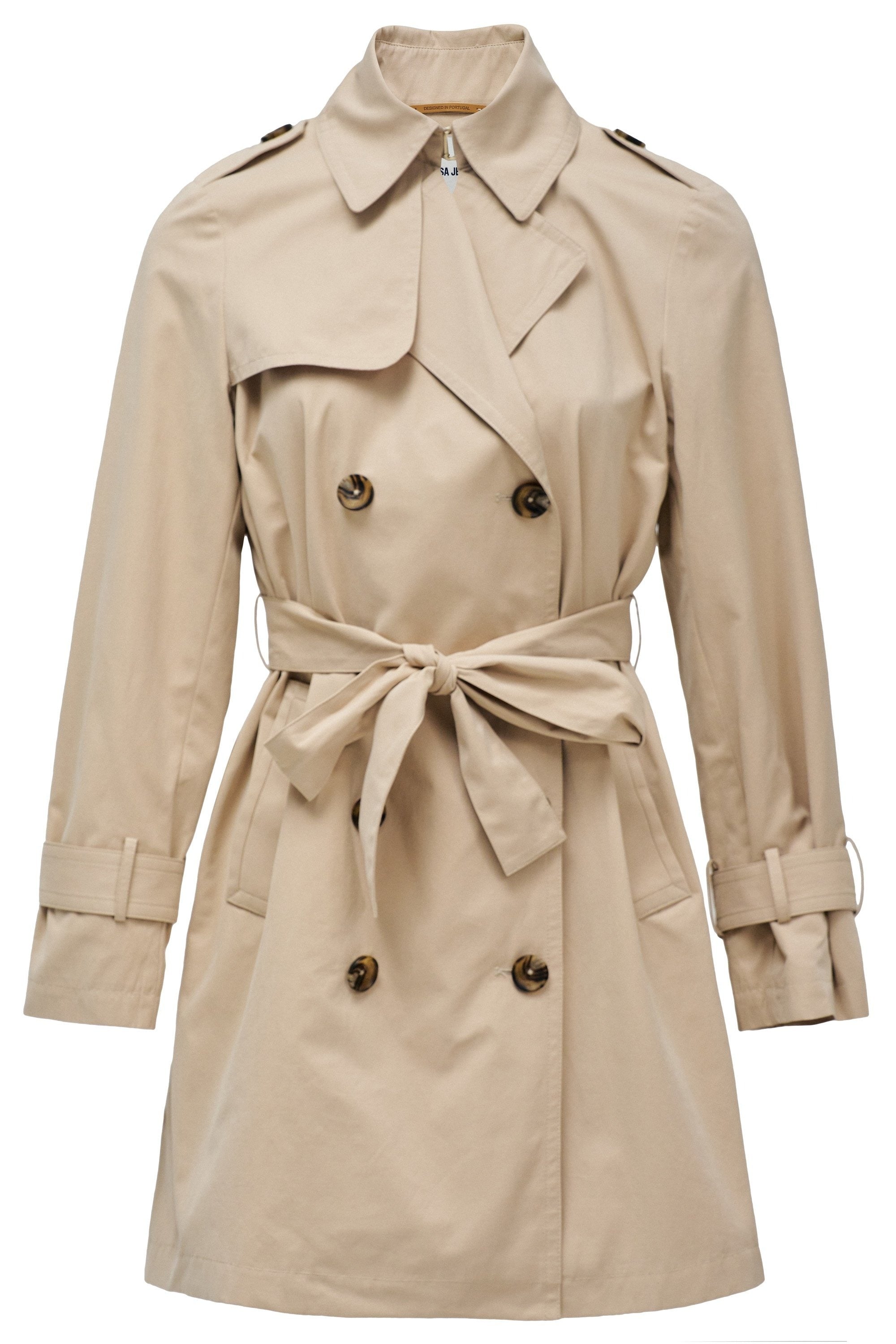 Trench Coat in Light Brown Jacken Salsa Jeans