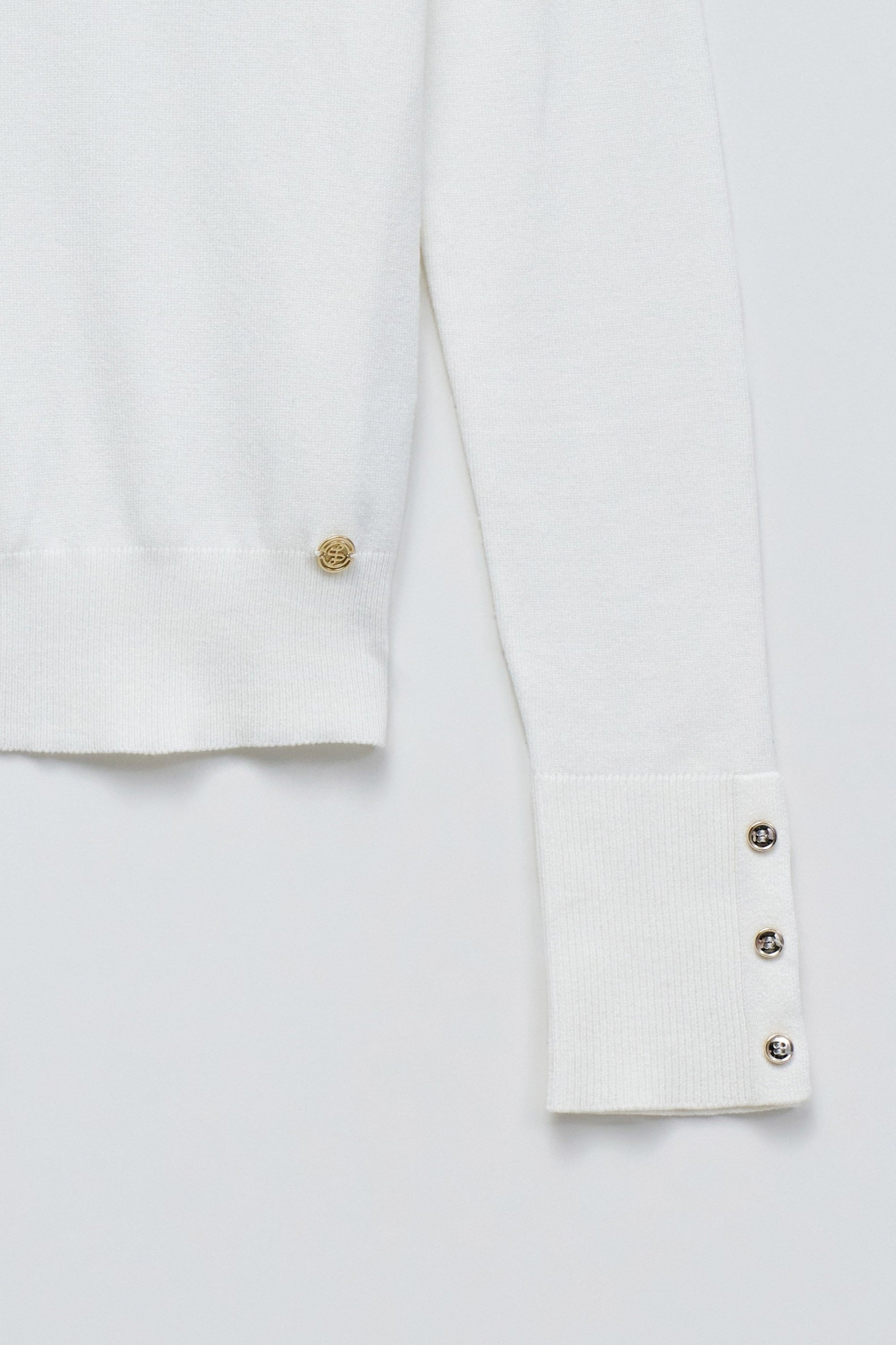 Basic Long Sleeve in Light Pearl Pullover Salsa Jeans