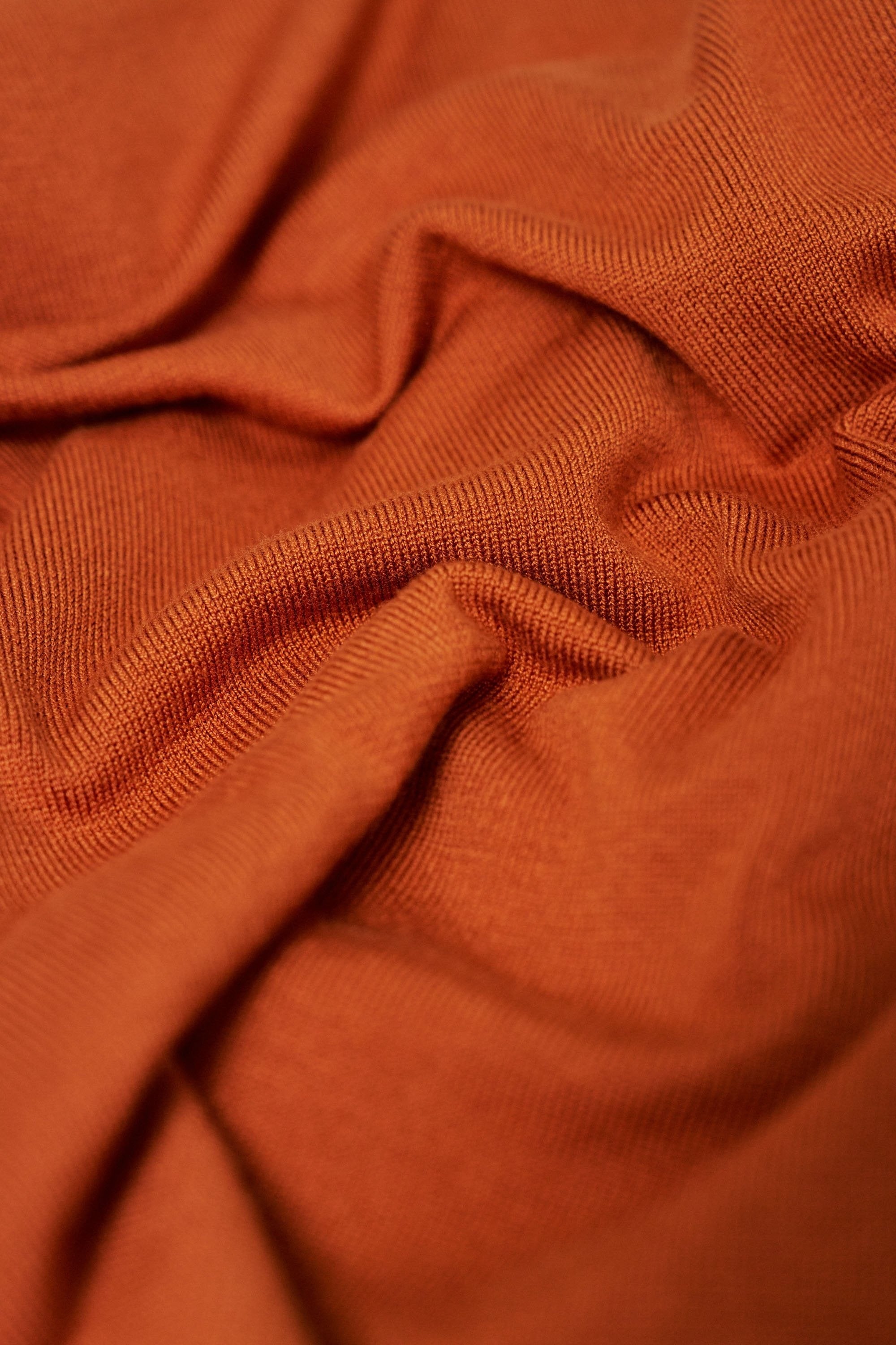 Basic Long Sleeve in Medium Orange Pullover Salsa Jeans