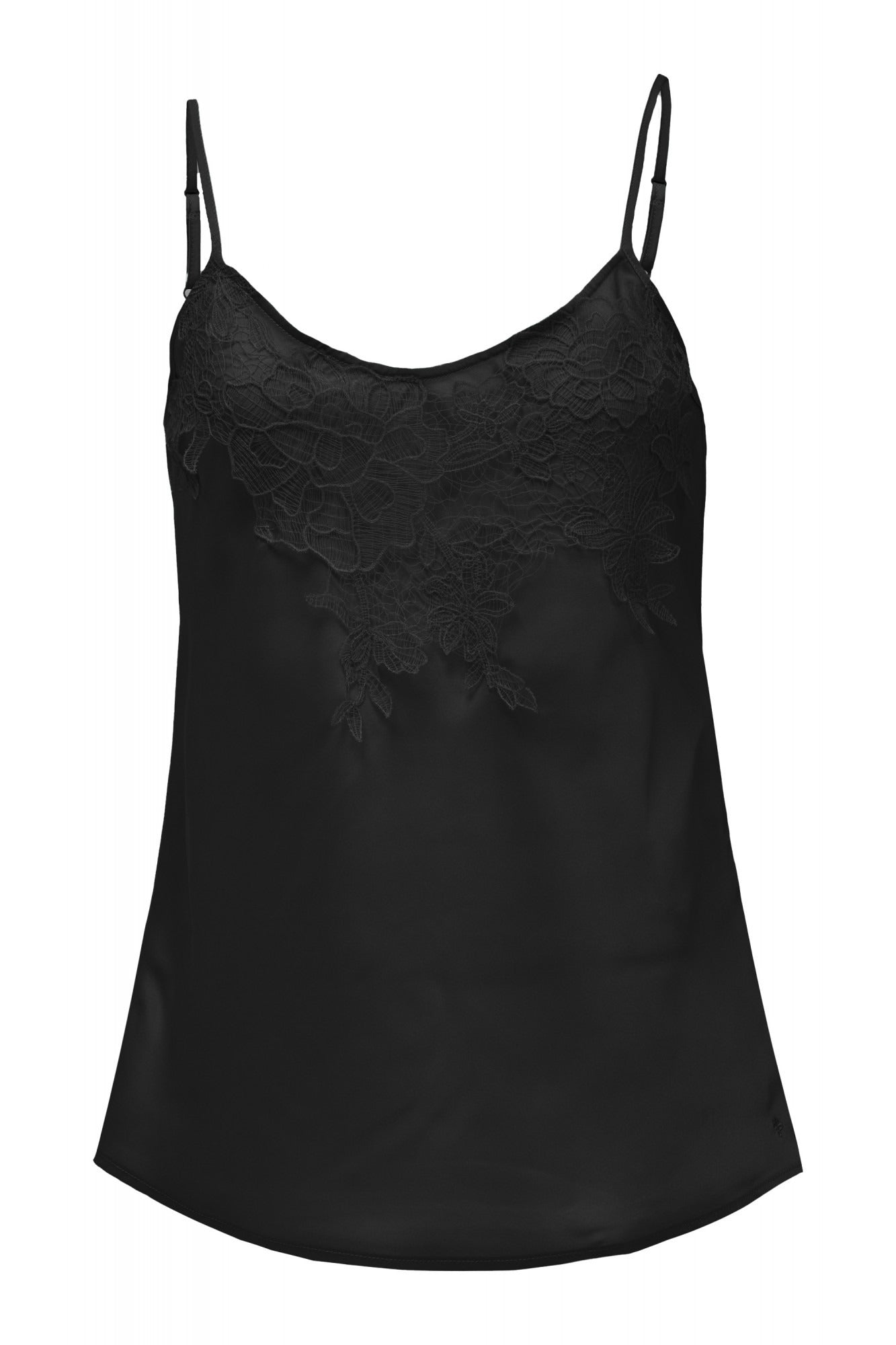 Lace Top in Black T-Shirts Salsa Jeans