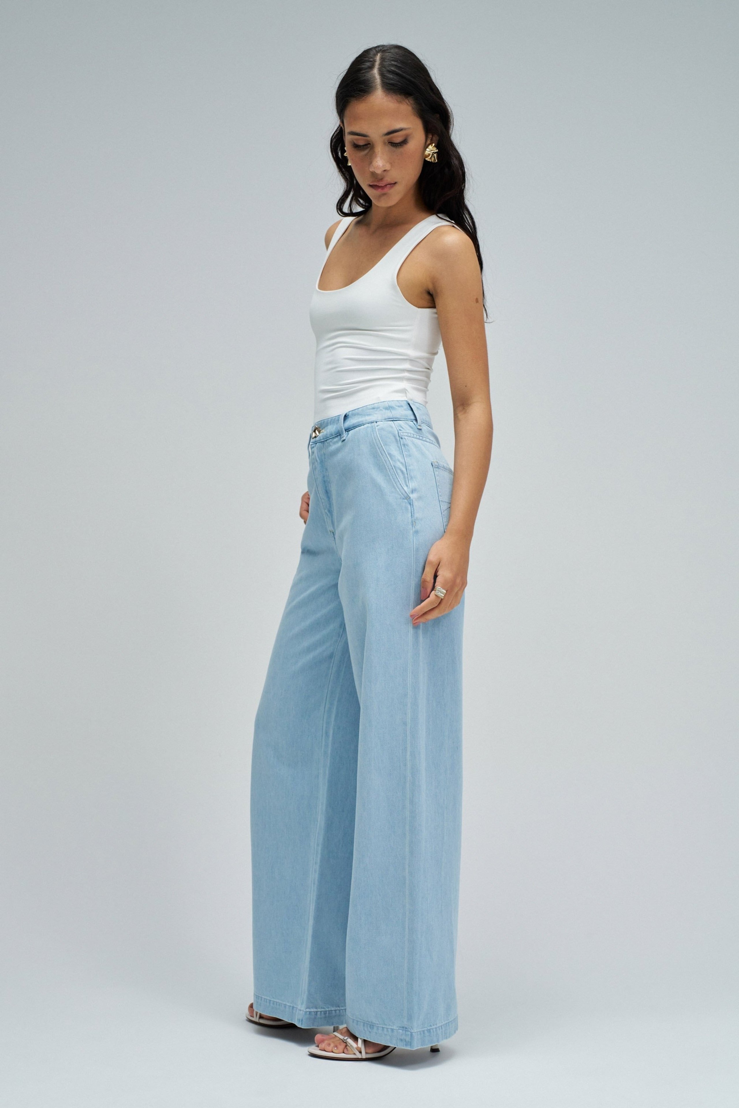 Chino Wide in Medium Light Hosen Salsa Jeans
