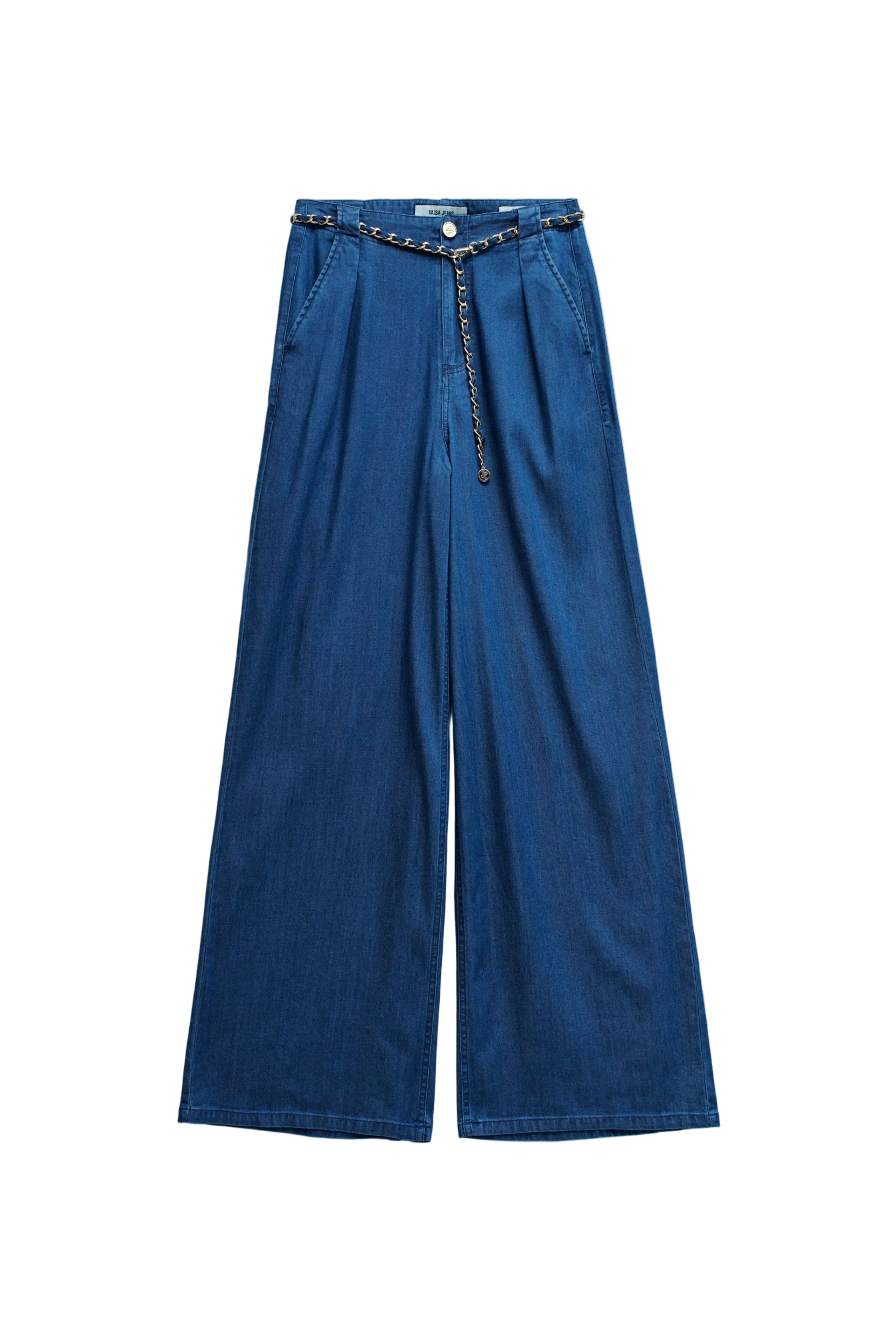 Chino Chain Belt in Dark Wash Hosen Salsa Jeans