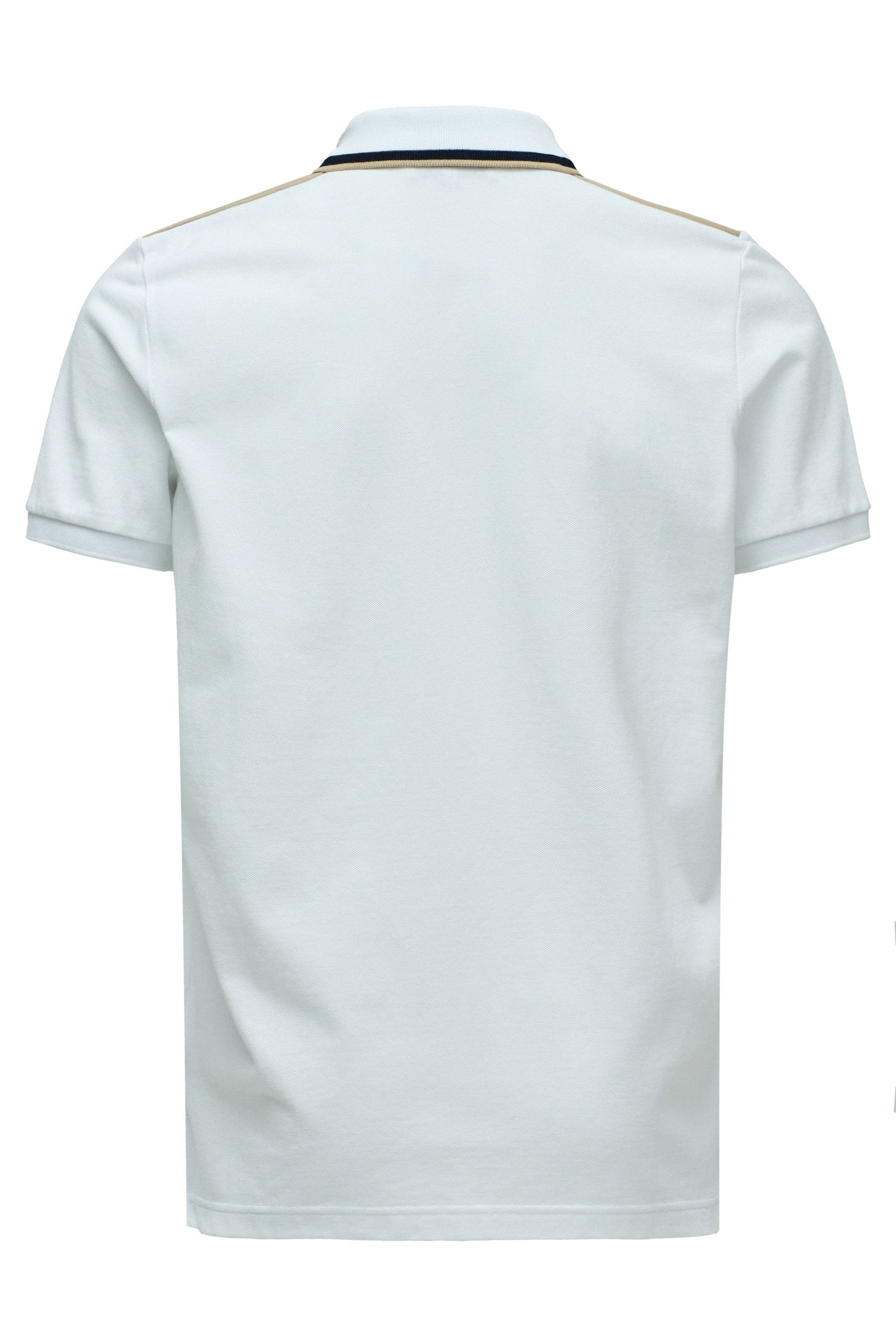 Polo Regular Fit Sport Tape in White T-Shirts Salsa Jeans