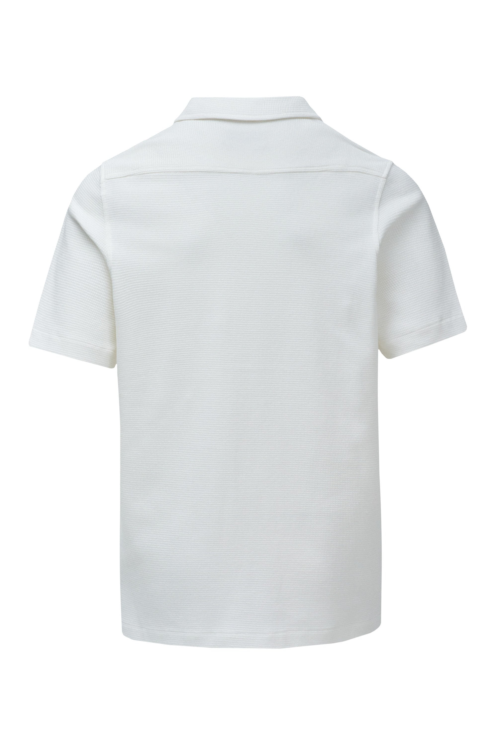 Shirt Textured Waffle in Light Pearl V2 Hemden Salsa Jeans