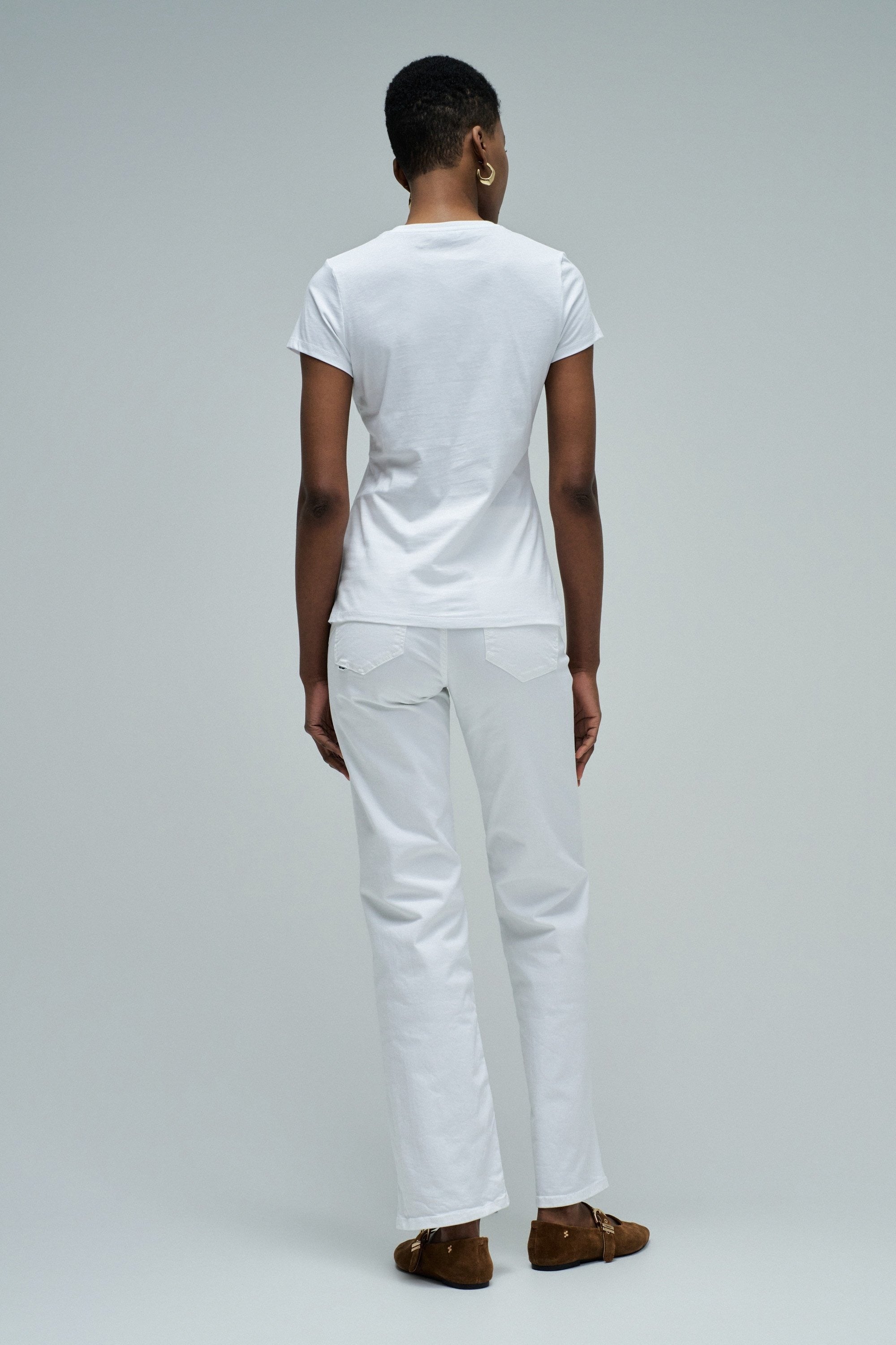 T-Shirt Loose Graphic in White T-Shirts Salsa Jeans