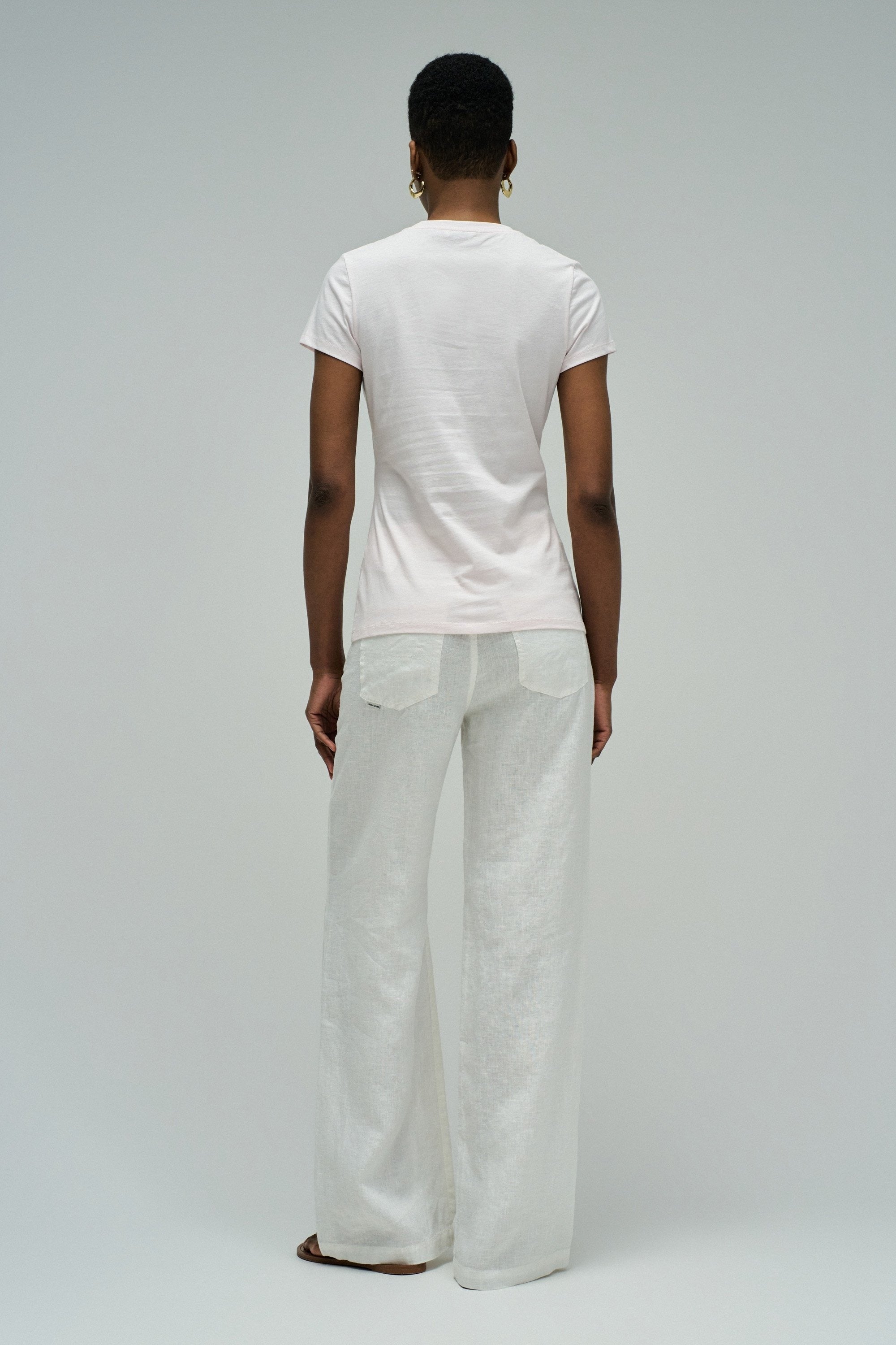 T-Shirt Loose Graphic in Light Pink V1 T-Shirts Salsa Jeans