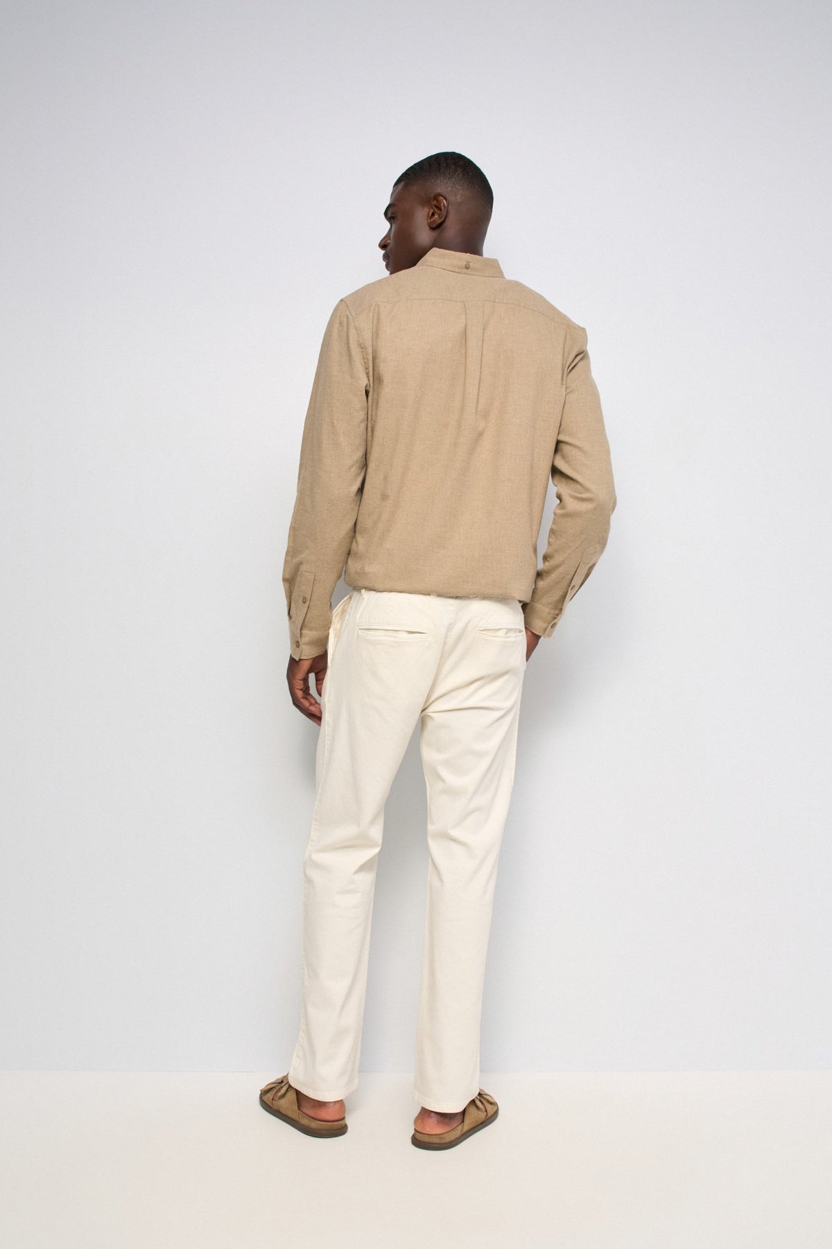 Joggers Pants in Light Beige Hosen Salsa Jeans