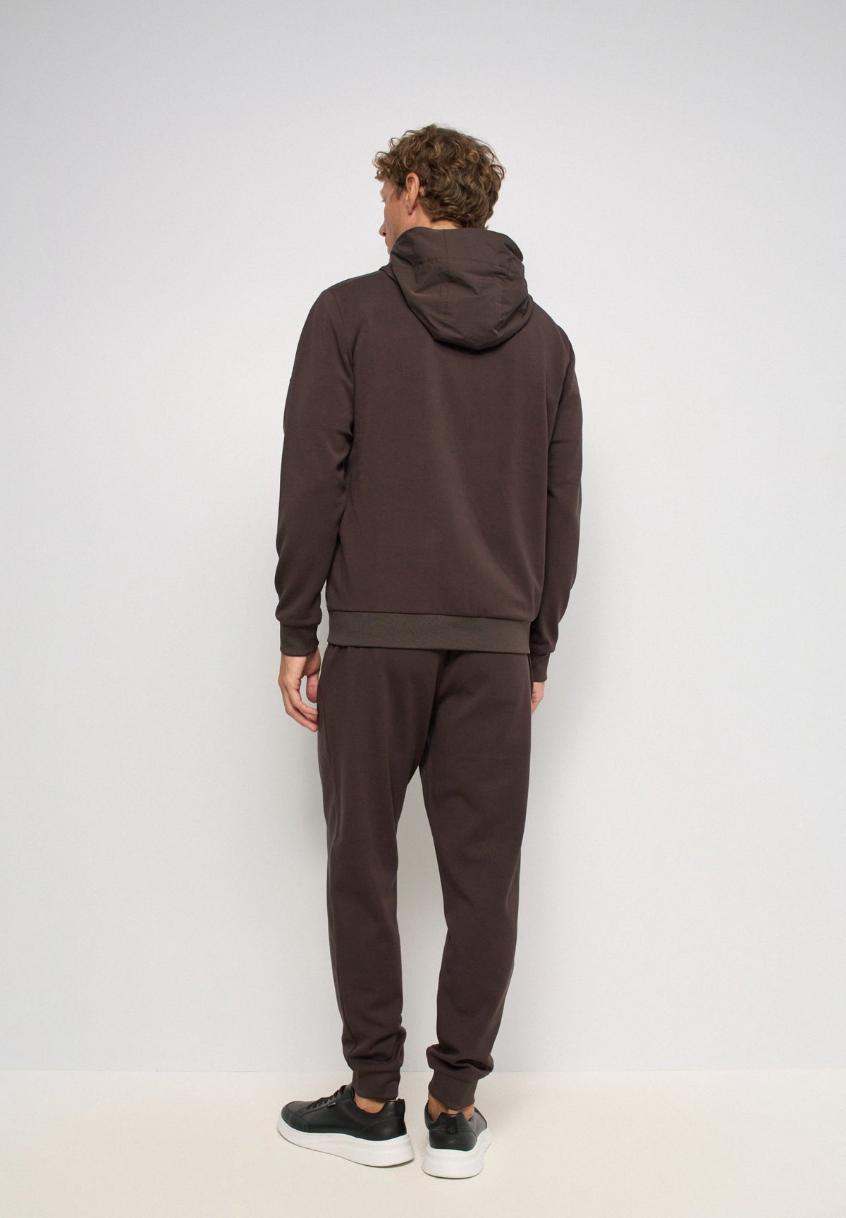 Leichte Jacke mit Steppung in Dark Brown Jacken Salsa Jeans