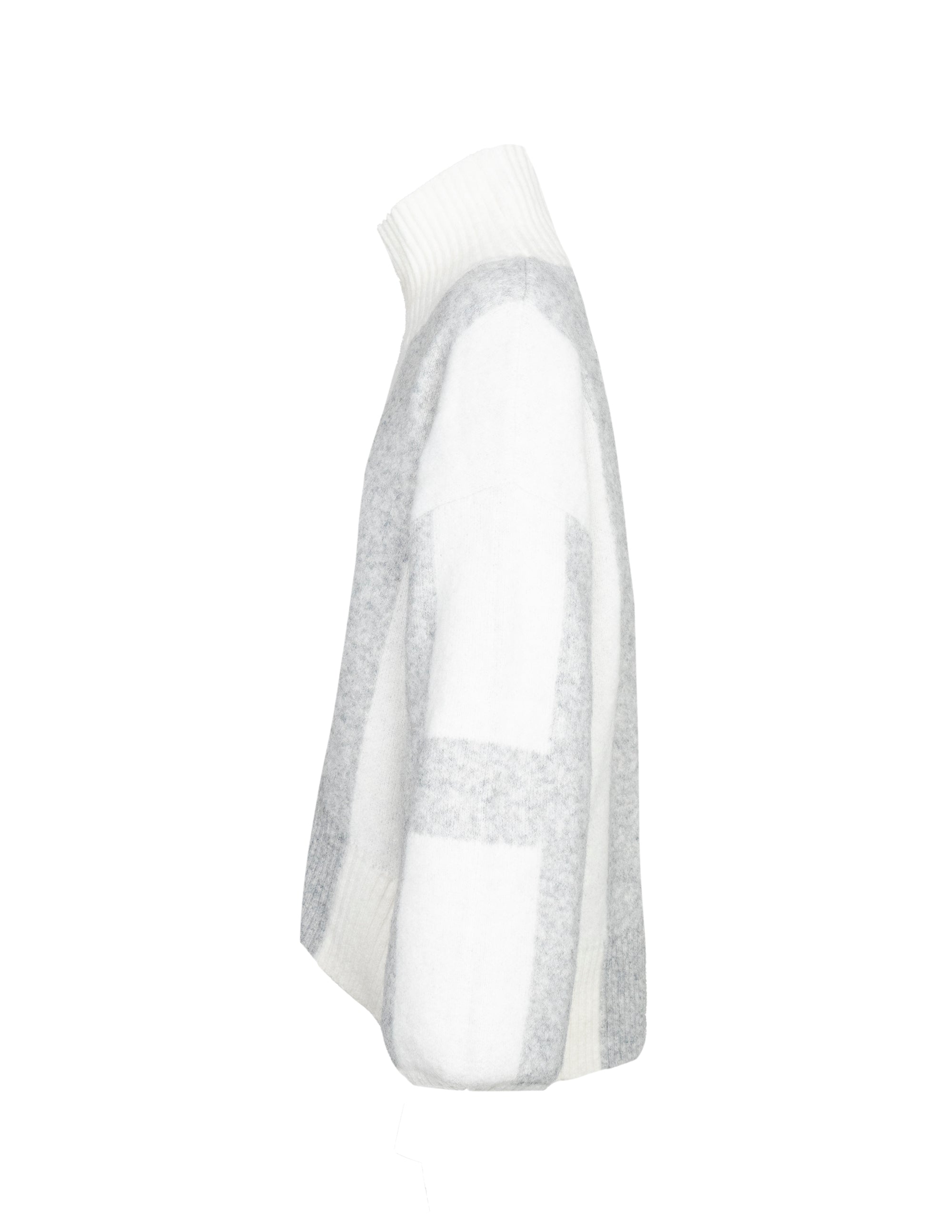 ISA Sweater in Offwhite/grey Pullover Hést