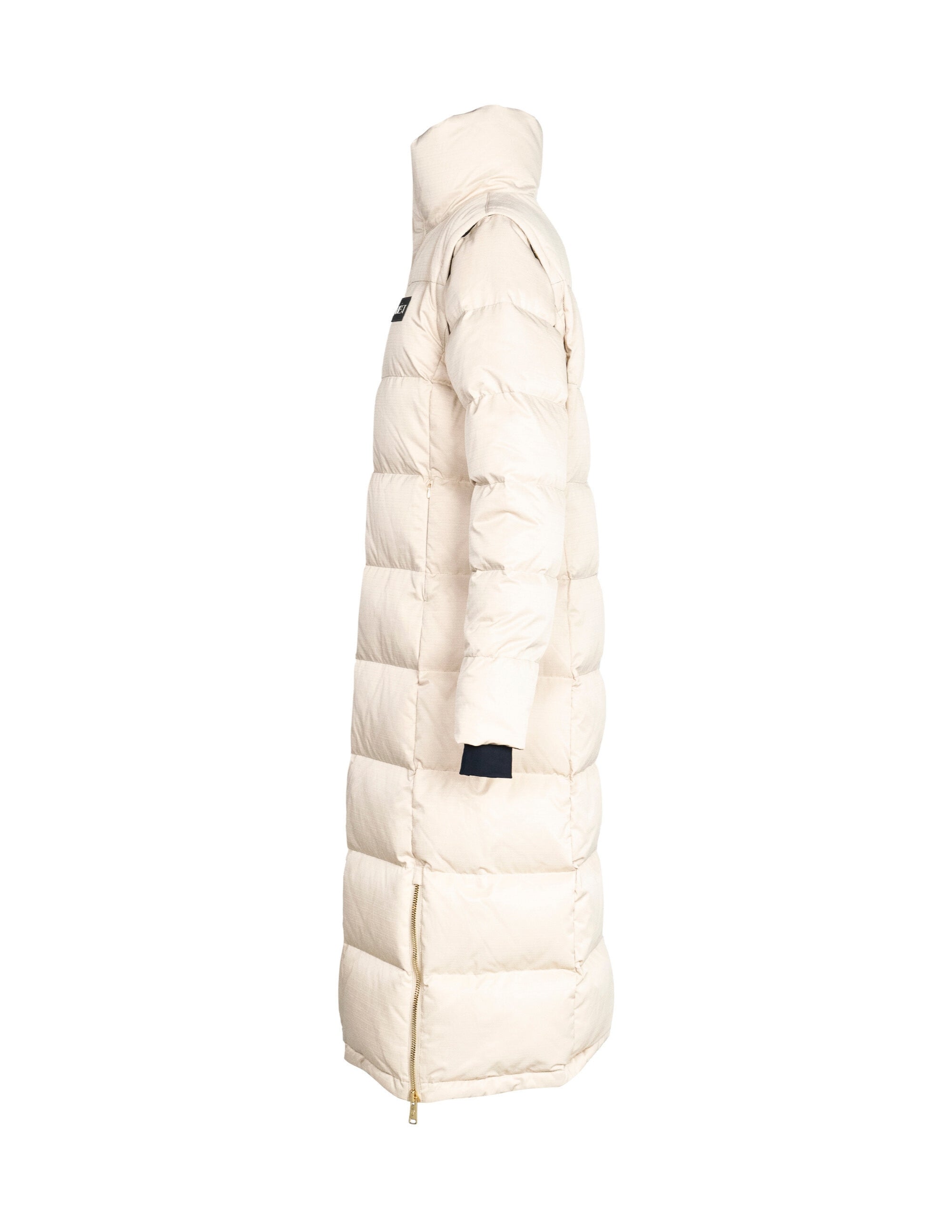EDDA 2in1 Down Coat/ Vest in Beige Jacken Hést