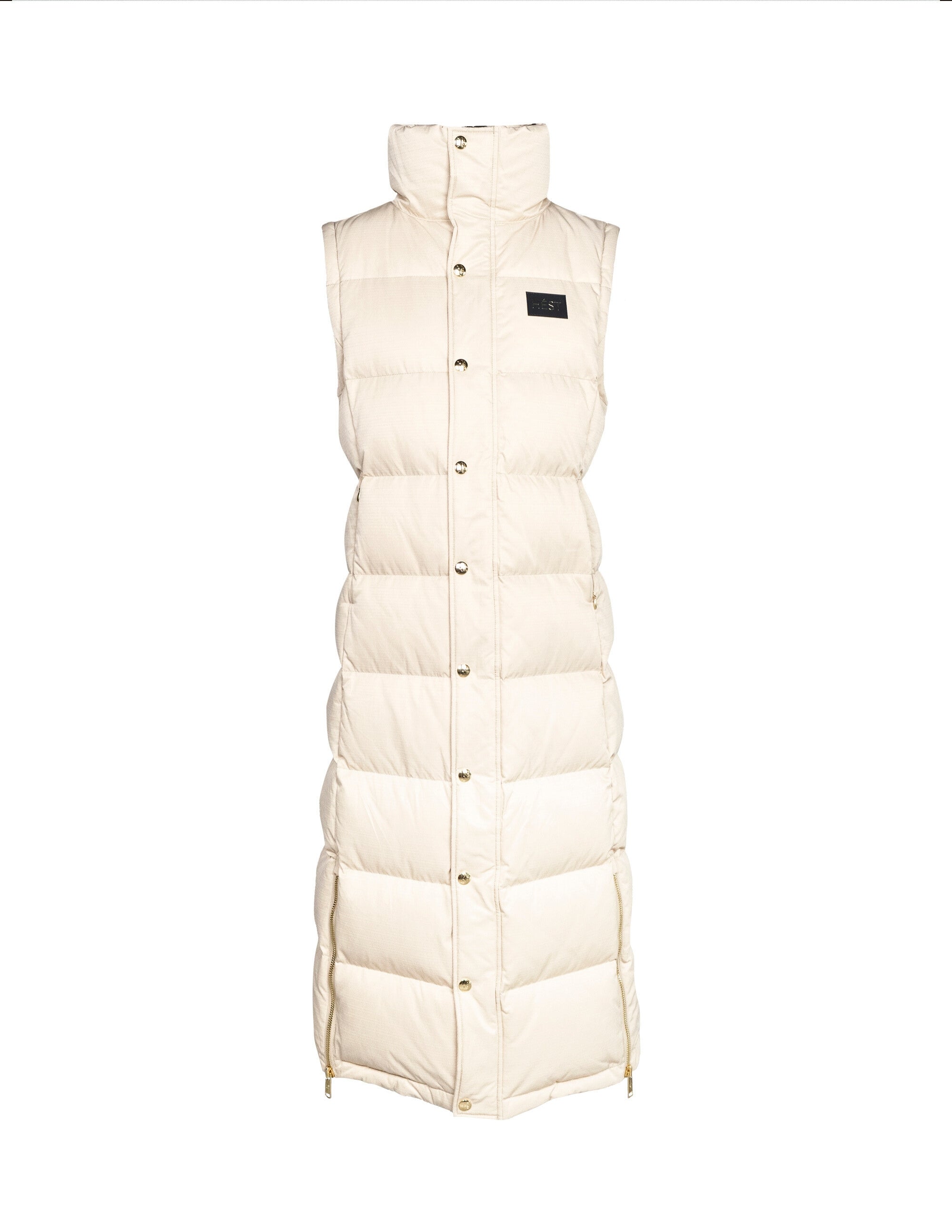 EDDA 2in1 Down Coat/ Vest in Beige Jacken Hést