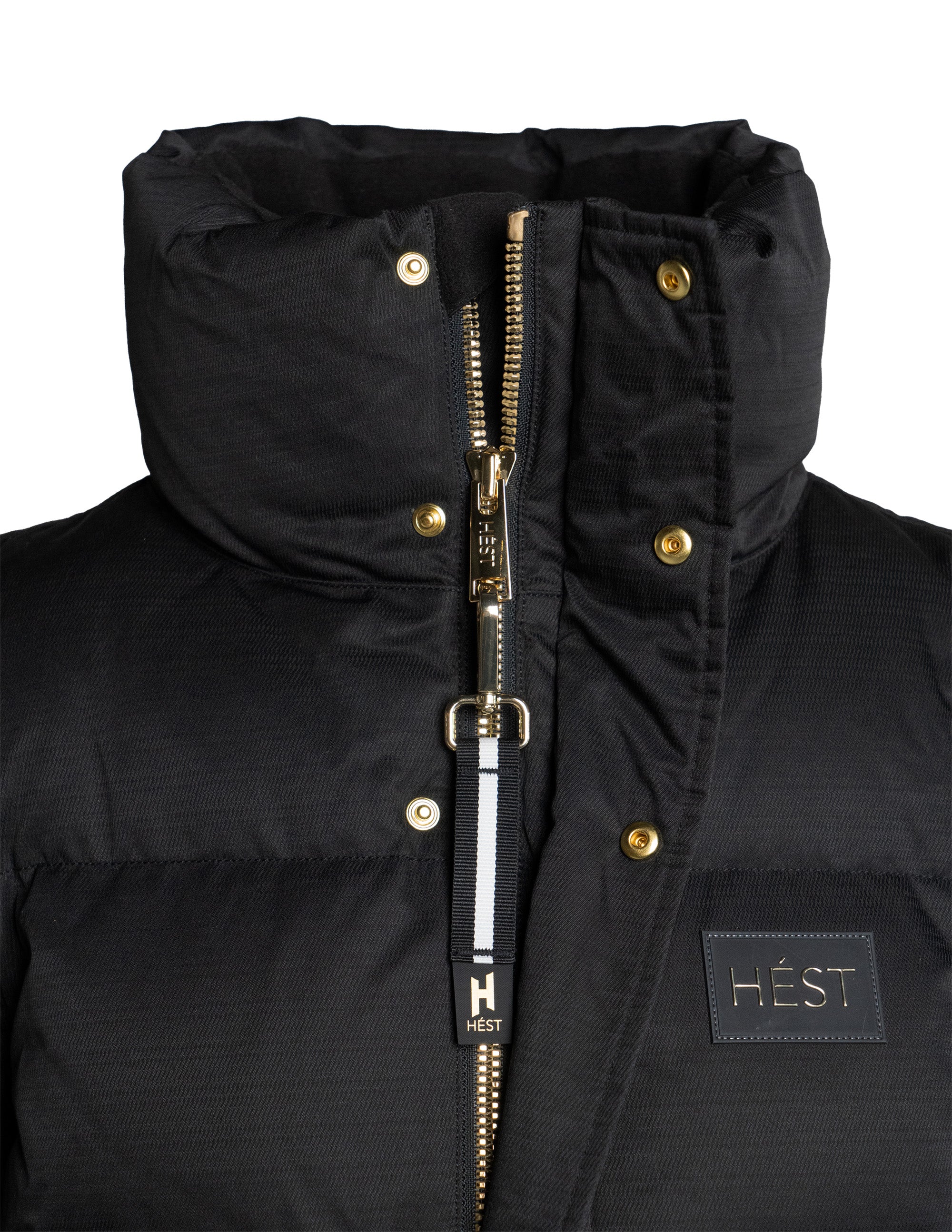 EDDA 2in1 Down Coat/ Vest in Black Jacken Hést