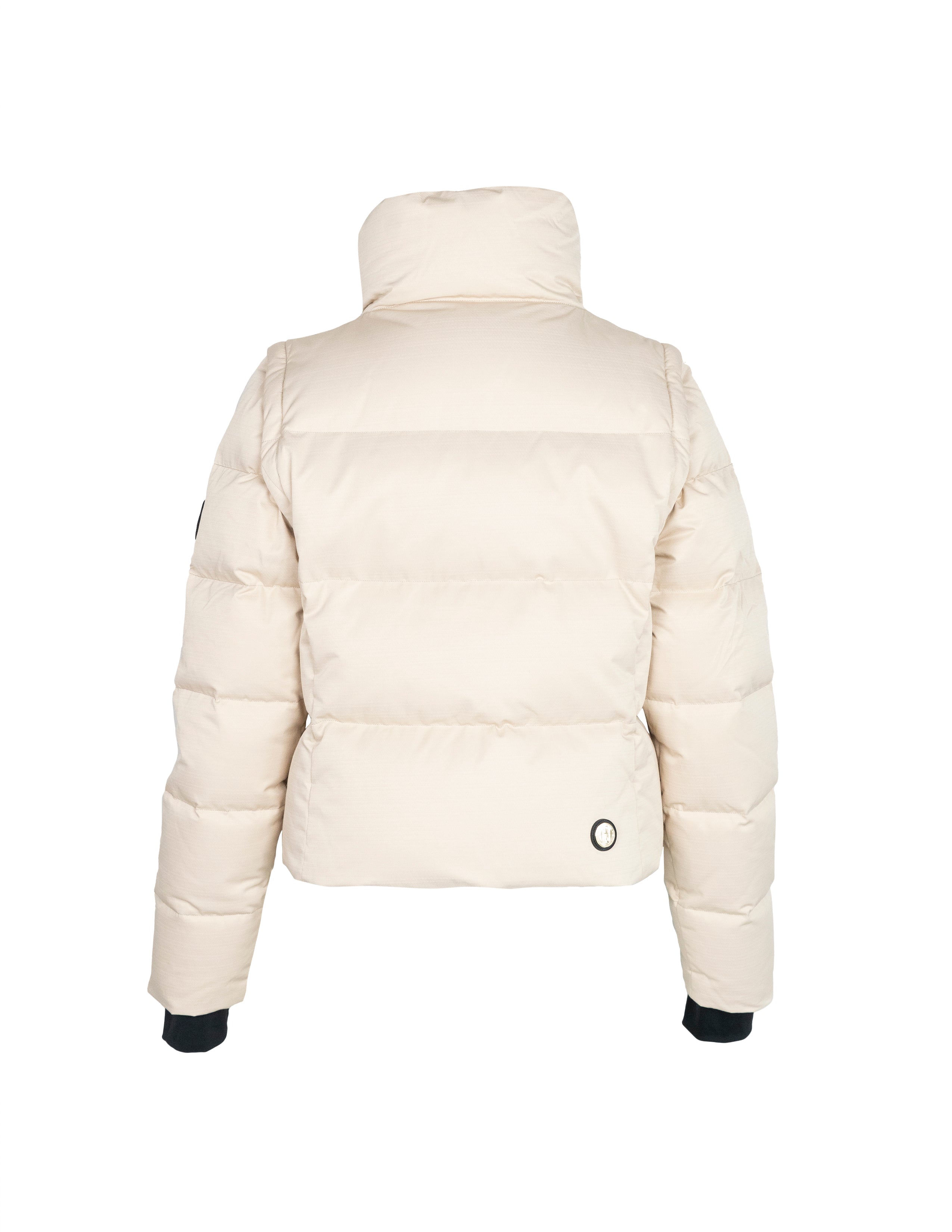 EDDA 2in1 Down Jacket/ Vest in Beige Jacken Hést