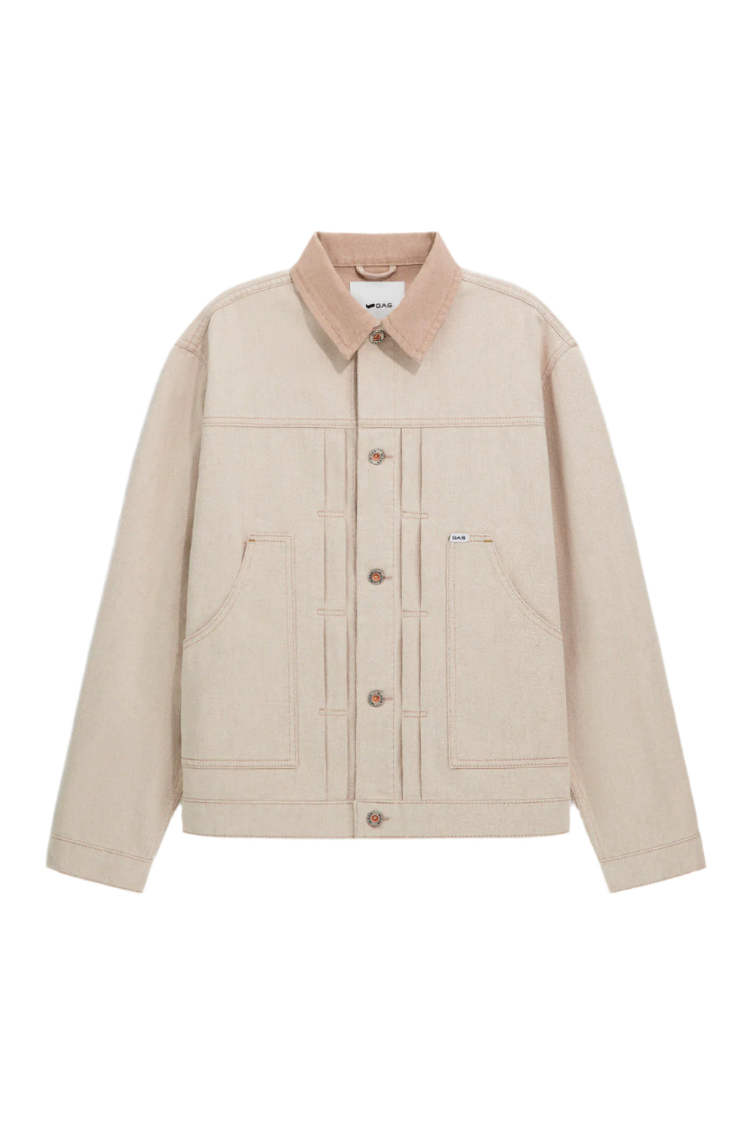 Frank Jacket in Bicolor Beige Jacken GAS