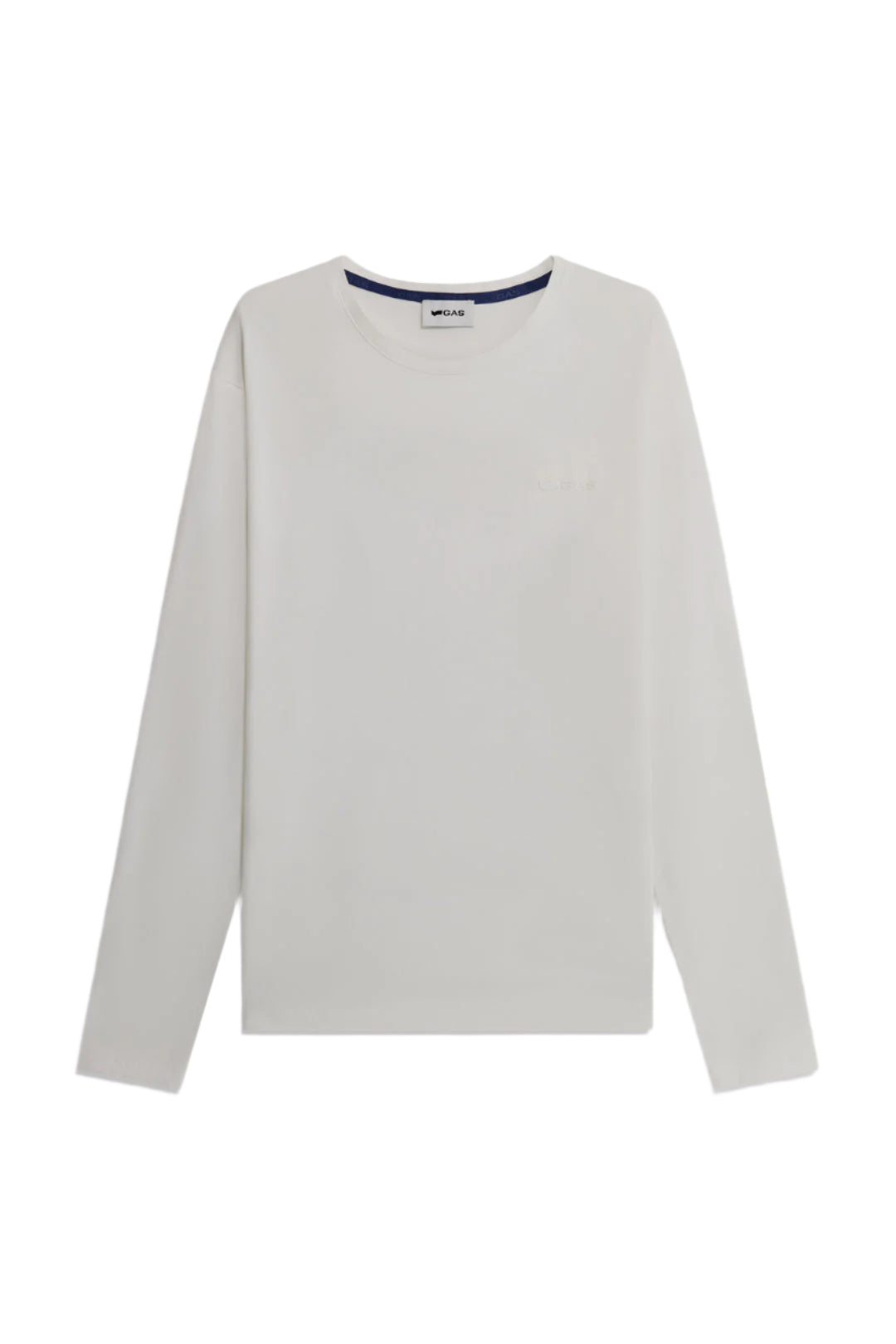 Janis/S Str.Logo in White T-Shirts GAS