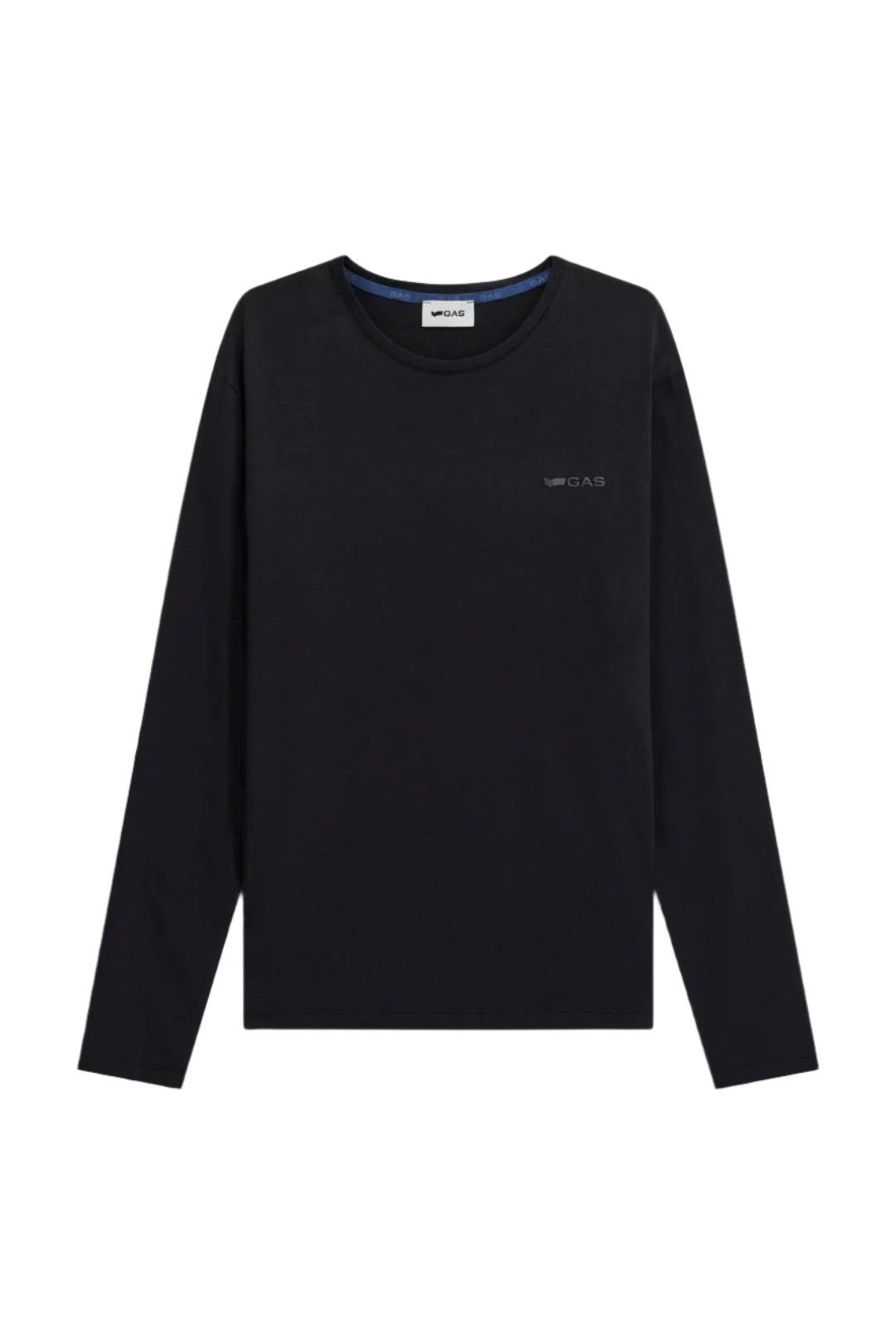 Janis/S Str.Logo in Black T-Shirts GAS