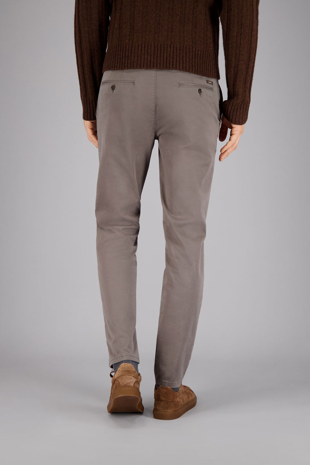 BENITO Chino in Dunkelbeige Hosen Gardeur