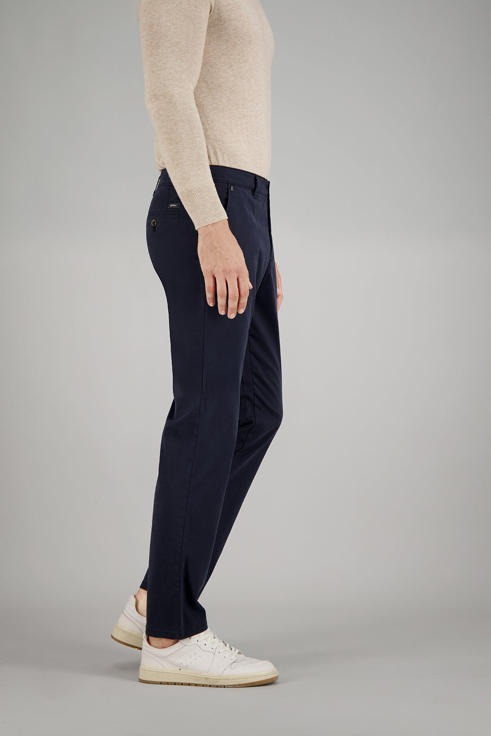 BENITO Chino in Marine Hosen Gardeur