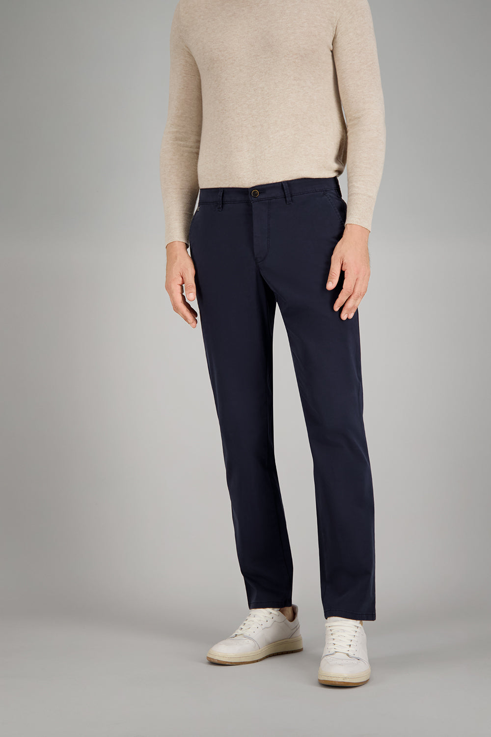 BENITO Chino in Marine Hosen Gardeur