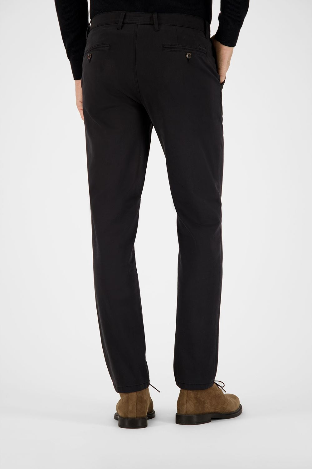 BENITO Chino in Schwarz Hosen Gardeur