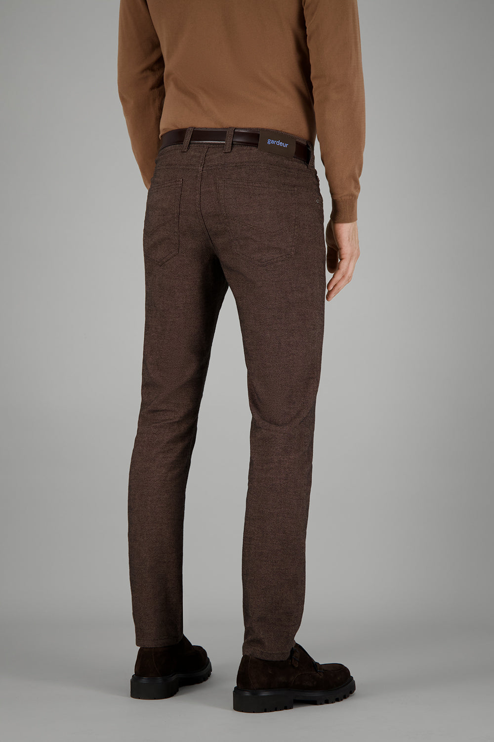 BILL-3 Hose in Braun Hosen Gardeur
