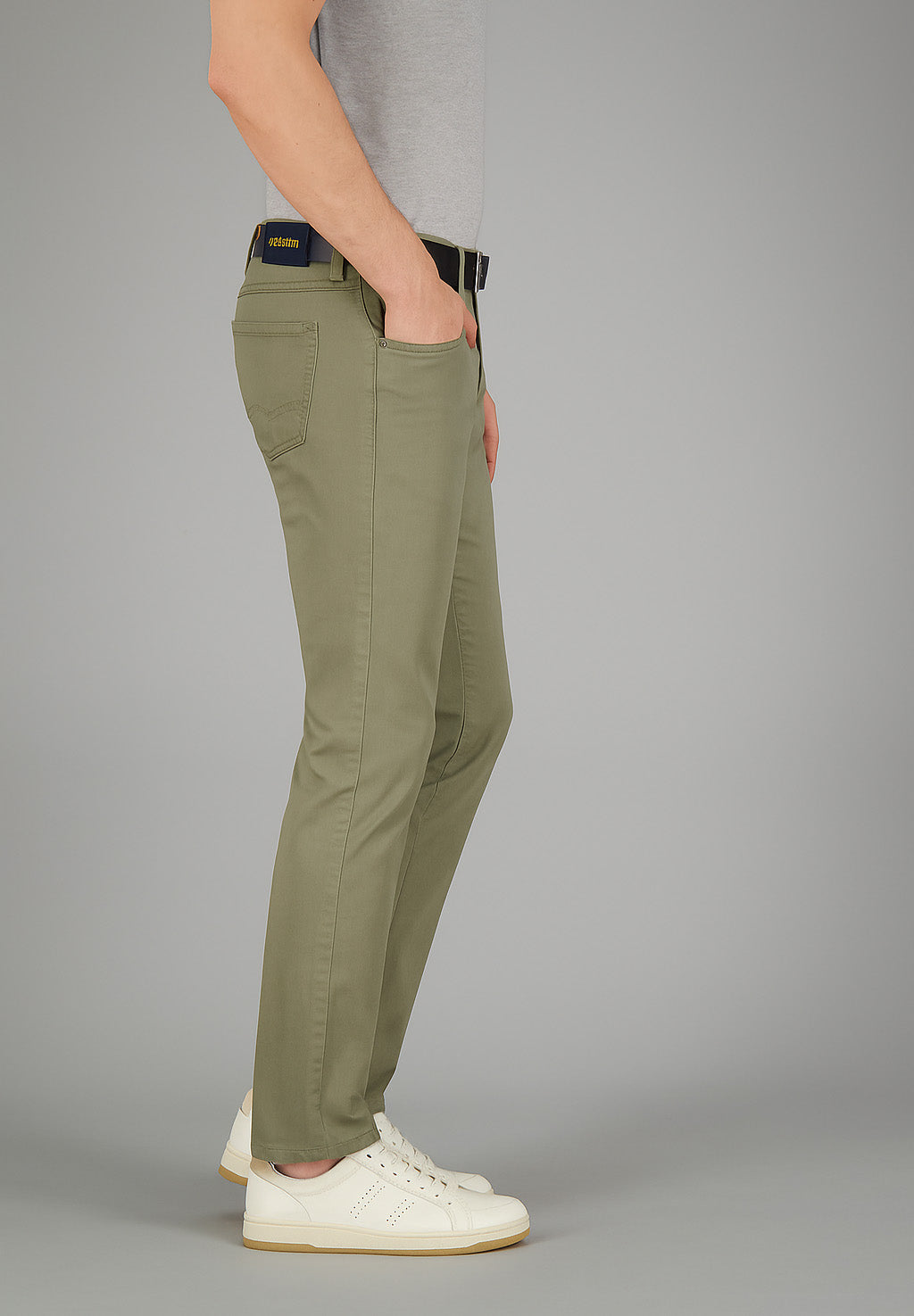 BILL-3 Hose in Khaki Hosen Gardeur