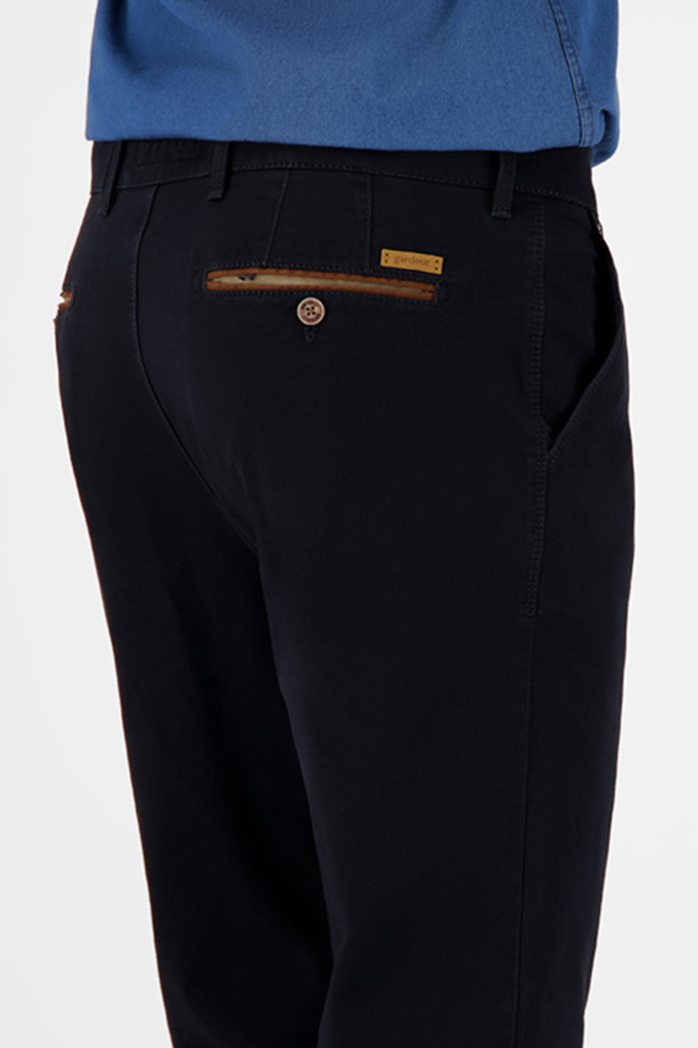 BENNY-3 Chinohose in Dunkelmarine Hosen Gardeur