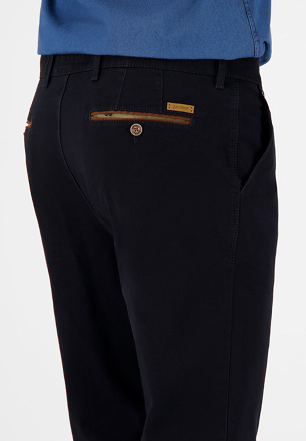 BENNY-3 Chinohose in Dunkelmarine Hosen Gardeur