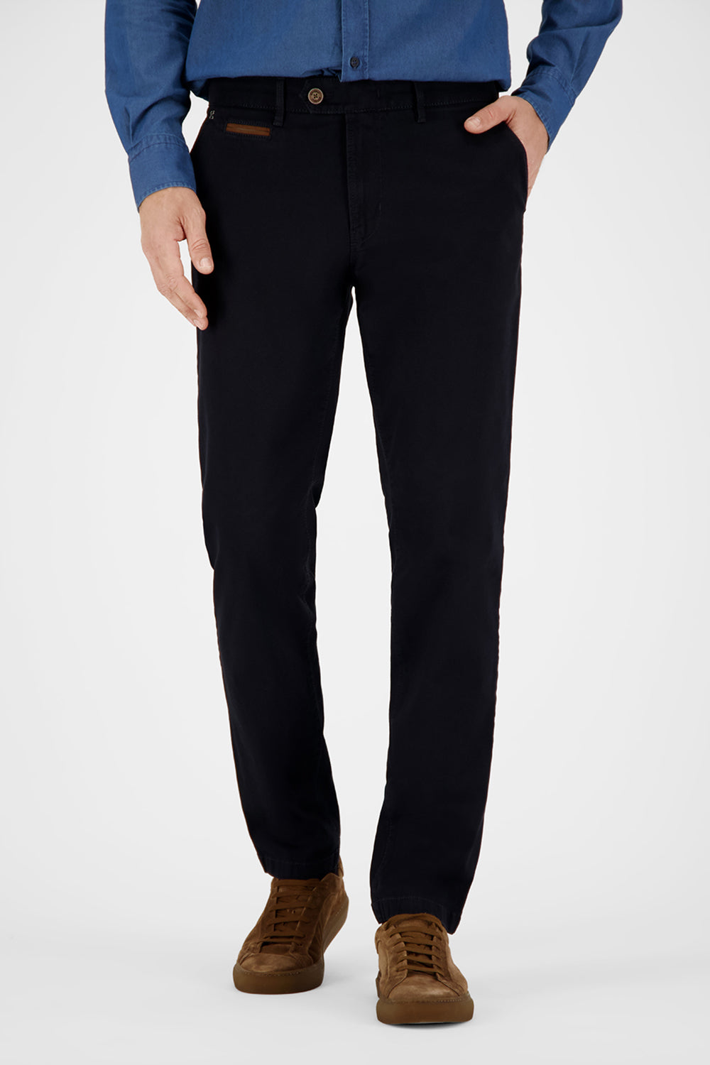 BENNY-3 Chinohose in Dunkelmarine Hosen Gardeur