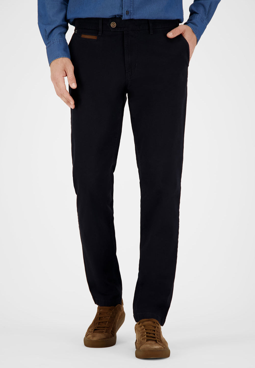 BENNY-3 Chinohose in Dunkelmarine Hosen Gardeur