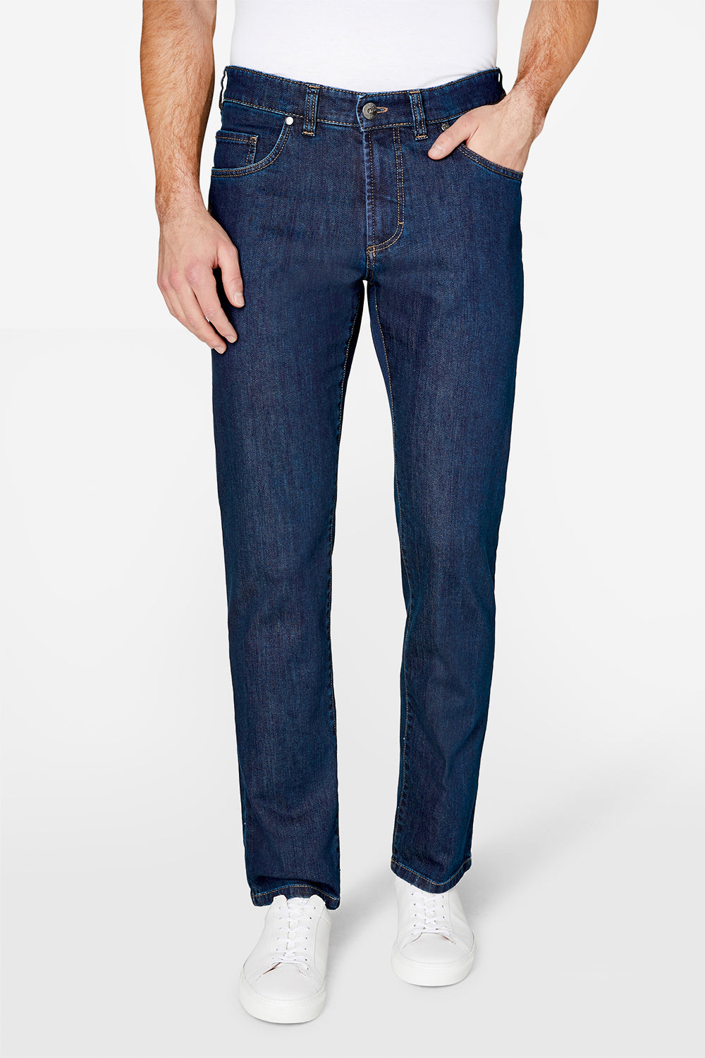 NEVIO-11 in Indigo Jeans Gardeur