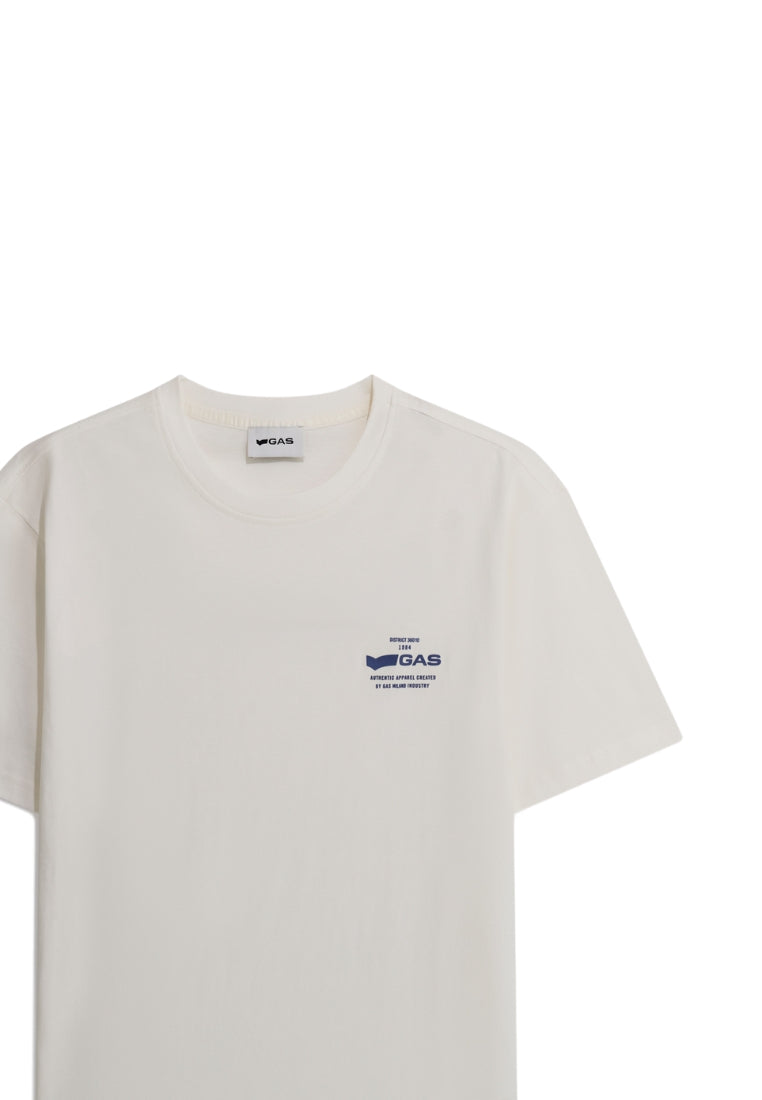 Dharis Mc 1984 Logo in Snow White T-Shirts GAS