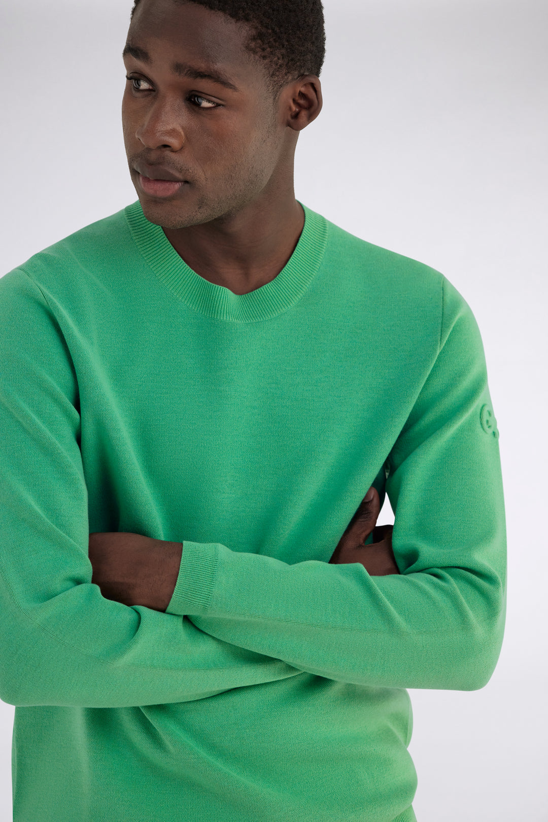 Winny Round Neck in Winter Green Pullover GAS