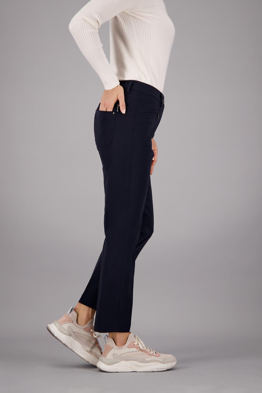 DINA2 Hose in Marine Hosen Gardeur