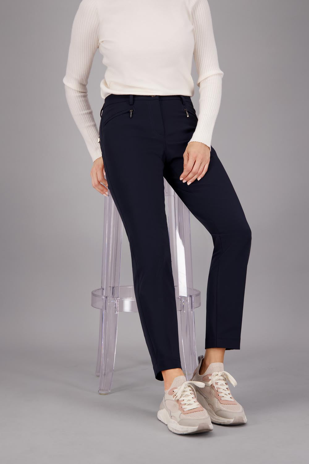 DINA2 Hose in Marine Hosen Gardeur
