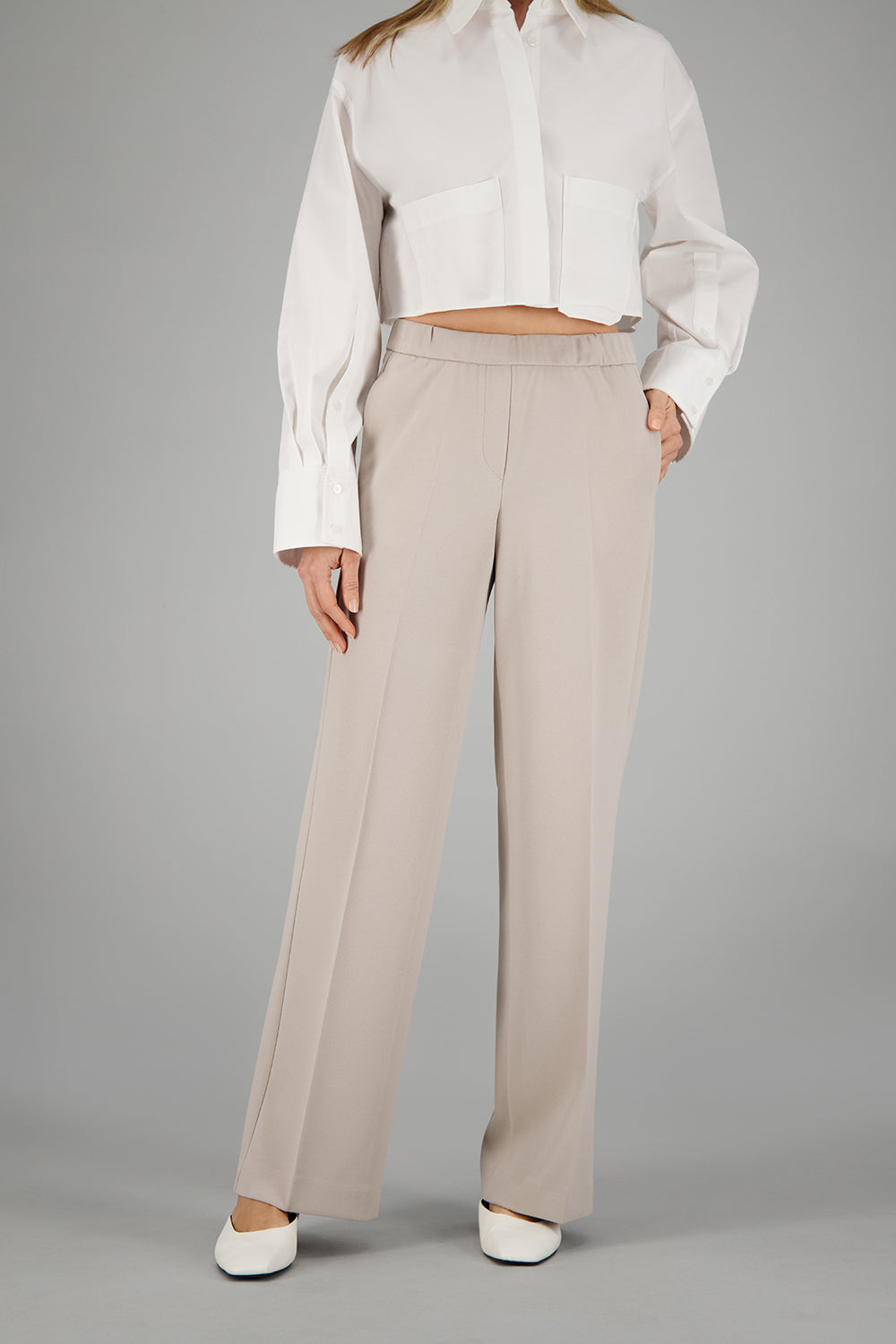FRANCA800 Hose in Hellbeige Hosen Gardeur