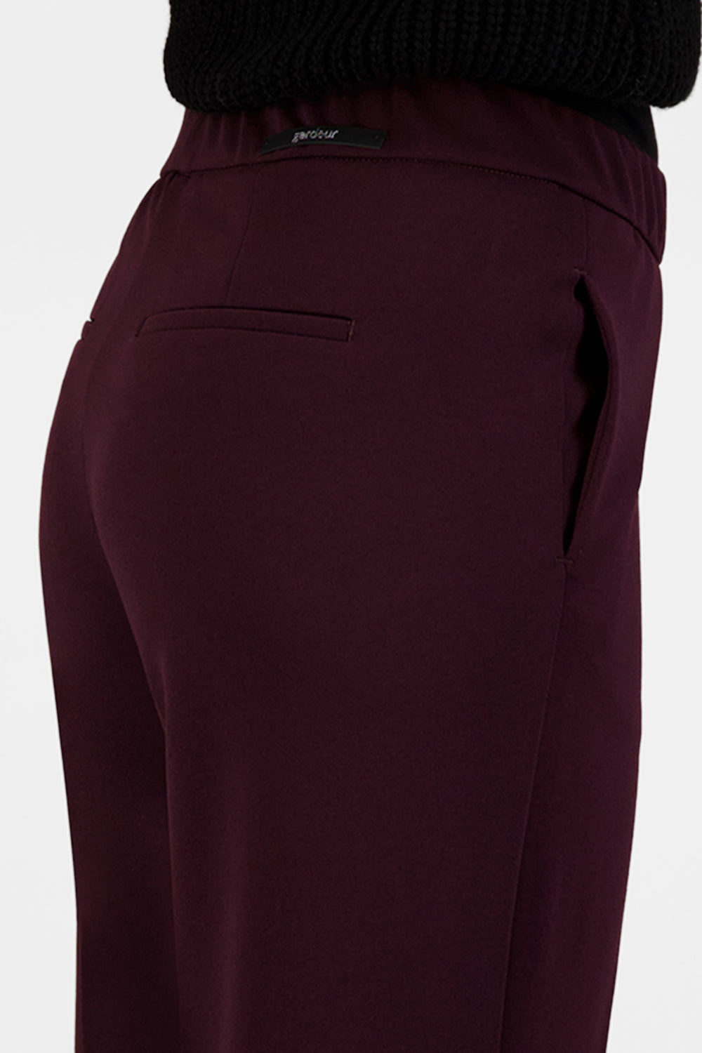 FRANCA800 Hose in Dunkelbordeaux Hosen Gardeur